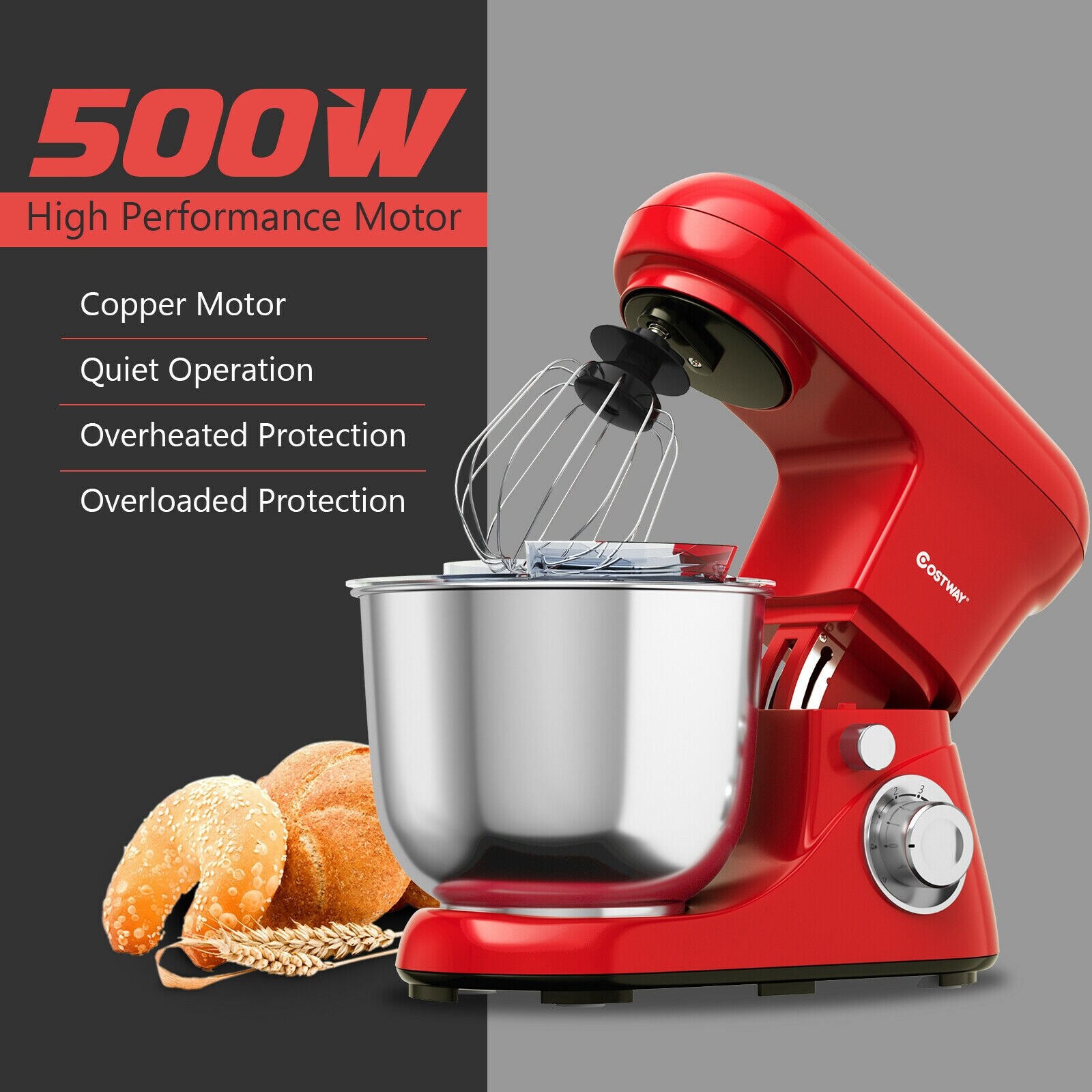 CASAINC CA-HYCZ9C0 Stand-Mixers - View #7
