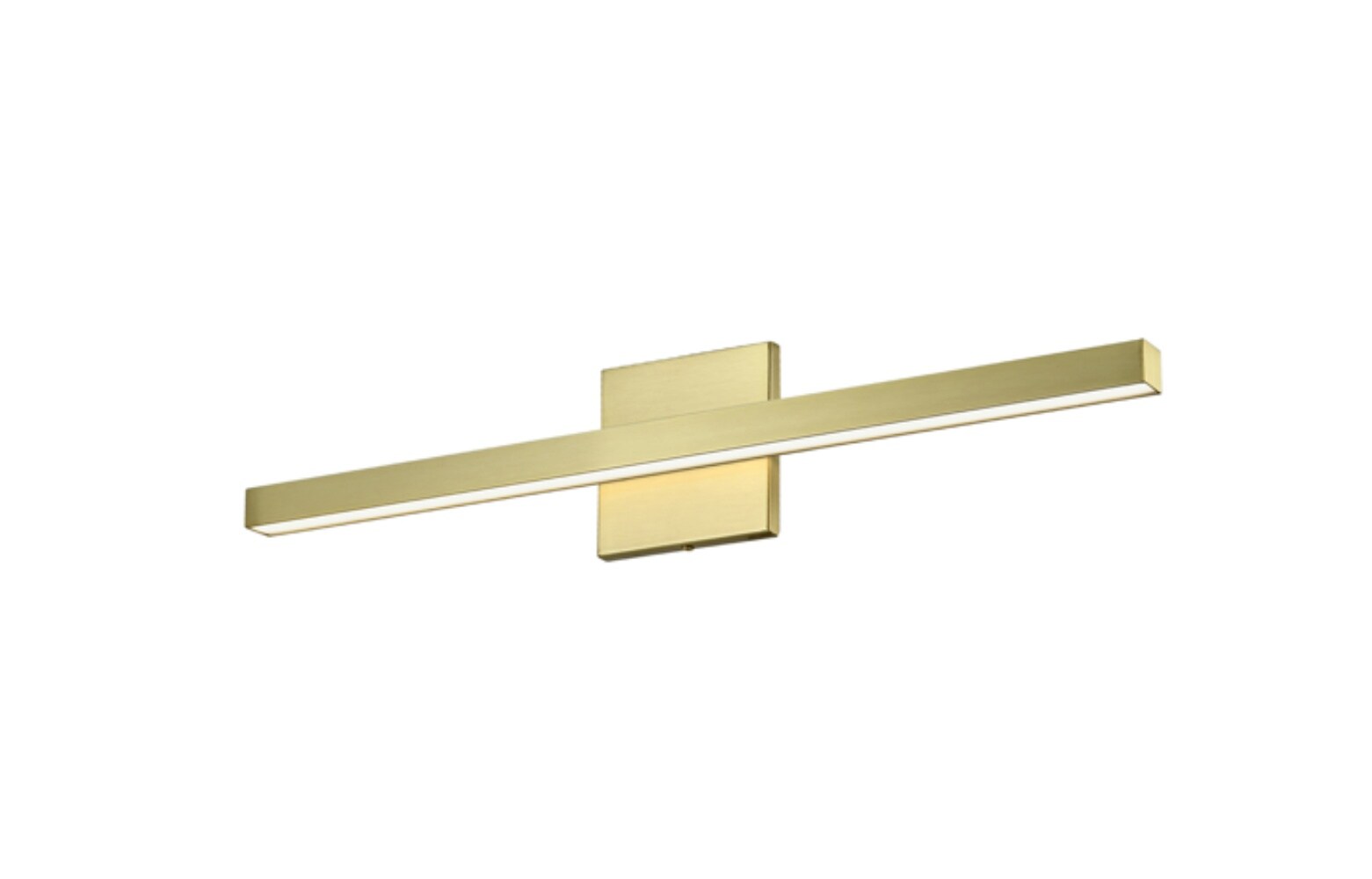 Dainolite ARL-2518LEDW-AGB Arandel 1.5-in 1 -Light Antique Brass Integrated LED Modern/contemporary Vanity light