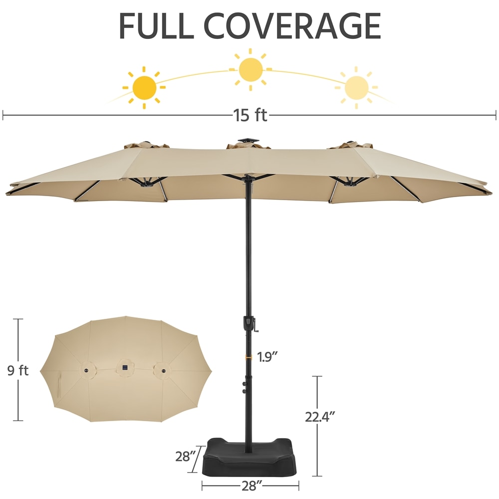 Yaheetech LSQRW80001 Umbrellas-2 - View #3