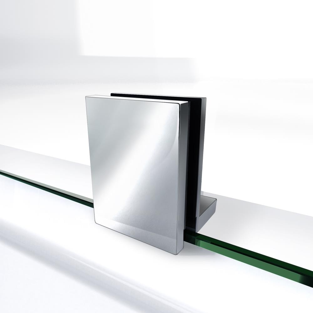 Prism Lux 40" Frameless Neo-Angle Hinged Shower Enclosure
