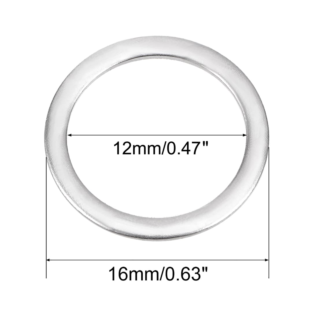 Unique Bargains S25072800UX9500 Metric-Flat-Washers - Thumbnail View #3