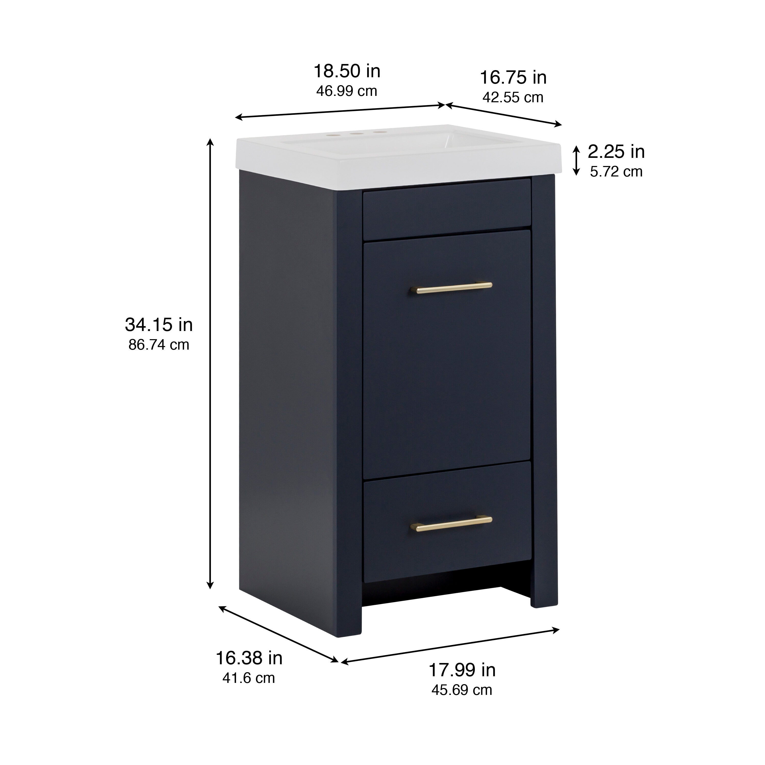 Diamond NOW C18W30307 Bath-Vanity-Combo - View #14