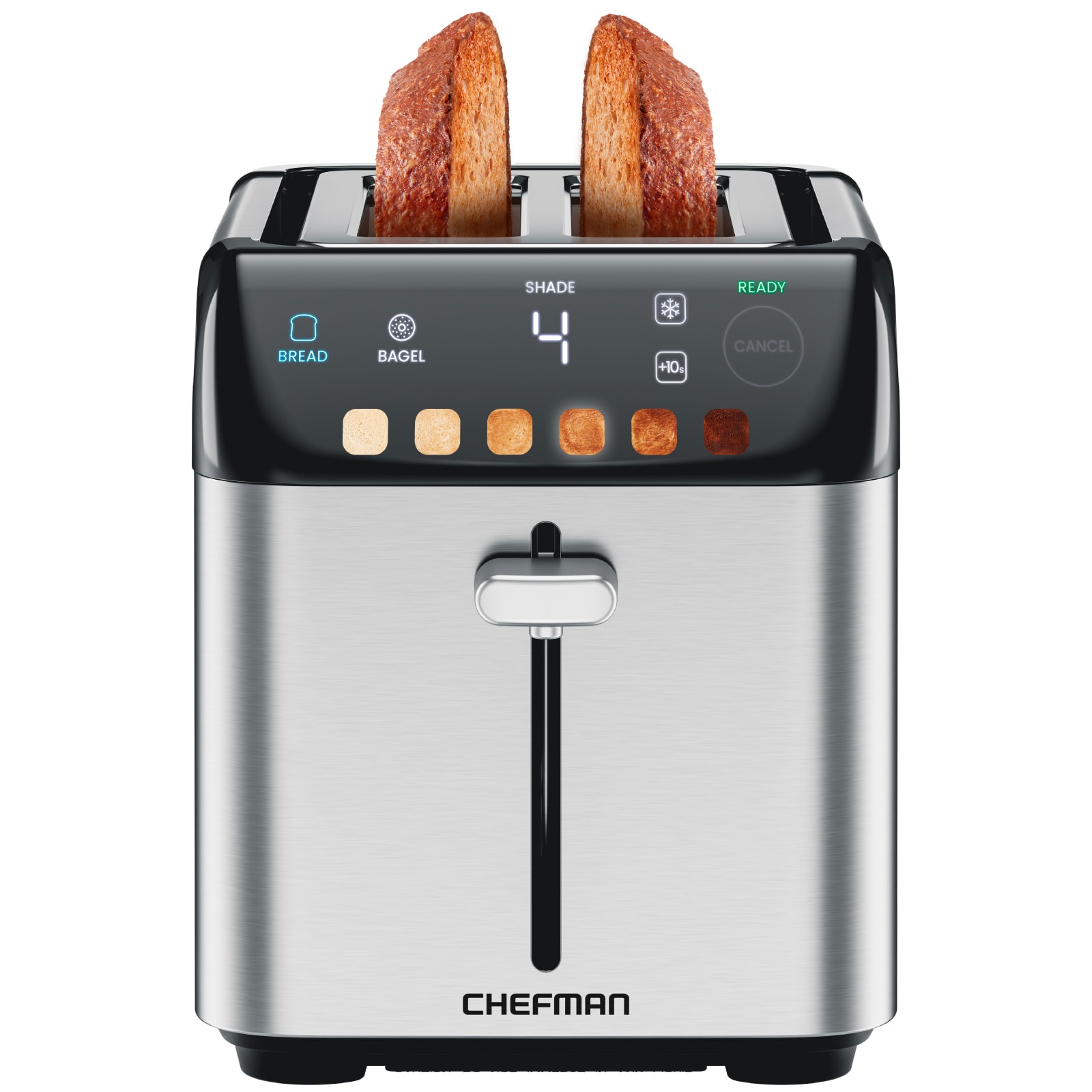 Chefman 2-Slice Stainless Steel 850-Watt Toaster in the Toasters