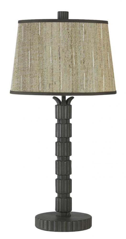  LW-SSBO-546 30-in Rust Table Lamp with Fabric Shade