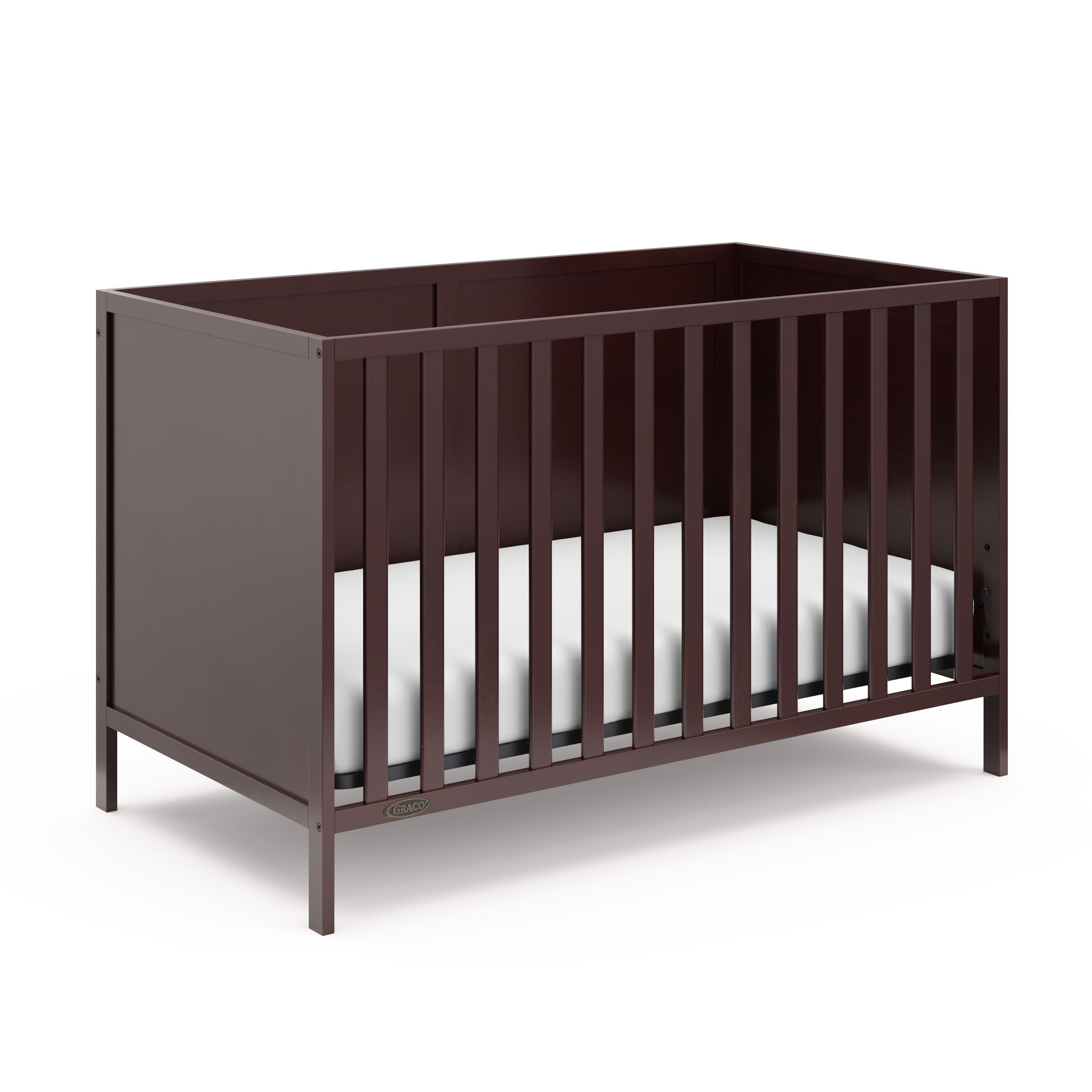 Graco Graco Theo 3 in 1 Espresso Convertible Crib in the Cribs department at Lowes