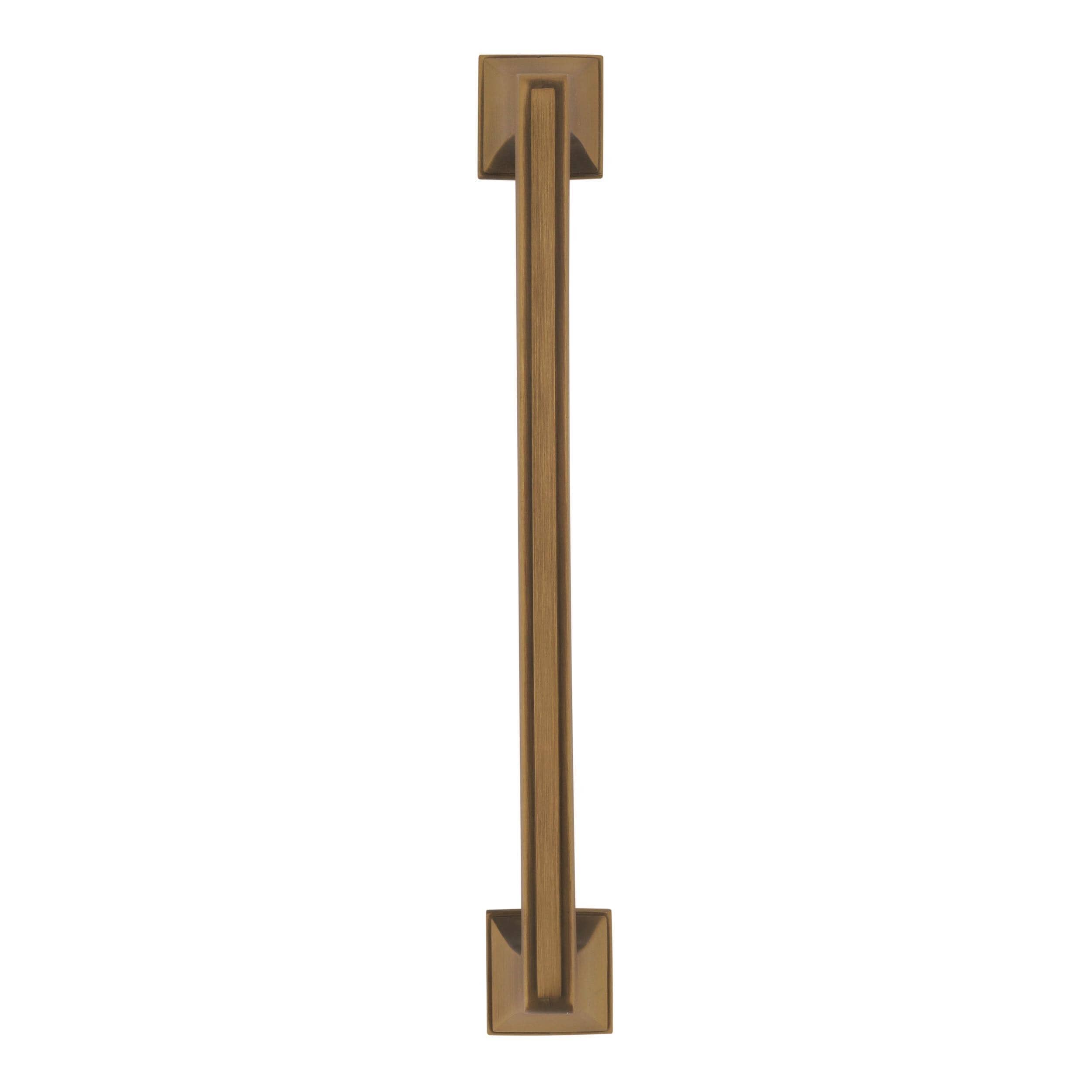 Gilded Bronze 8'' Appliance Pull with Mounting Hardware