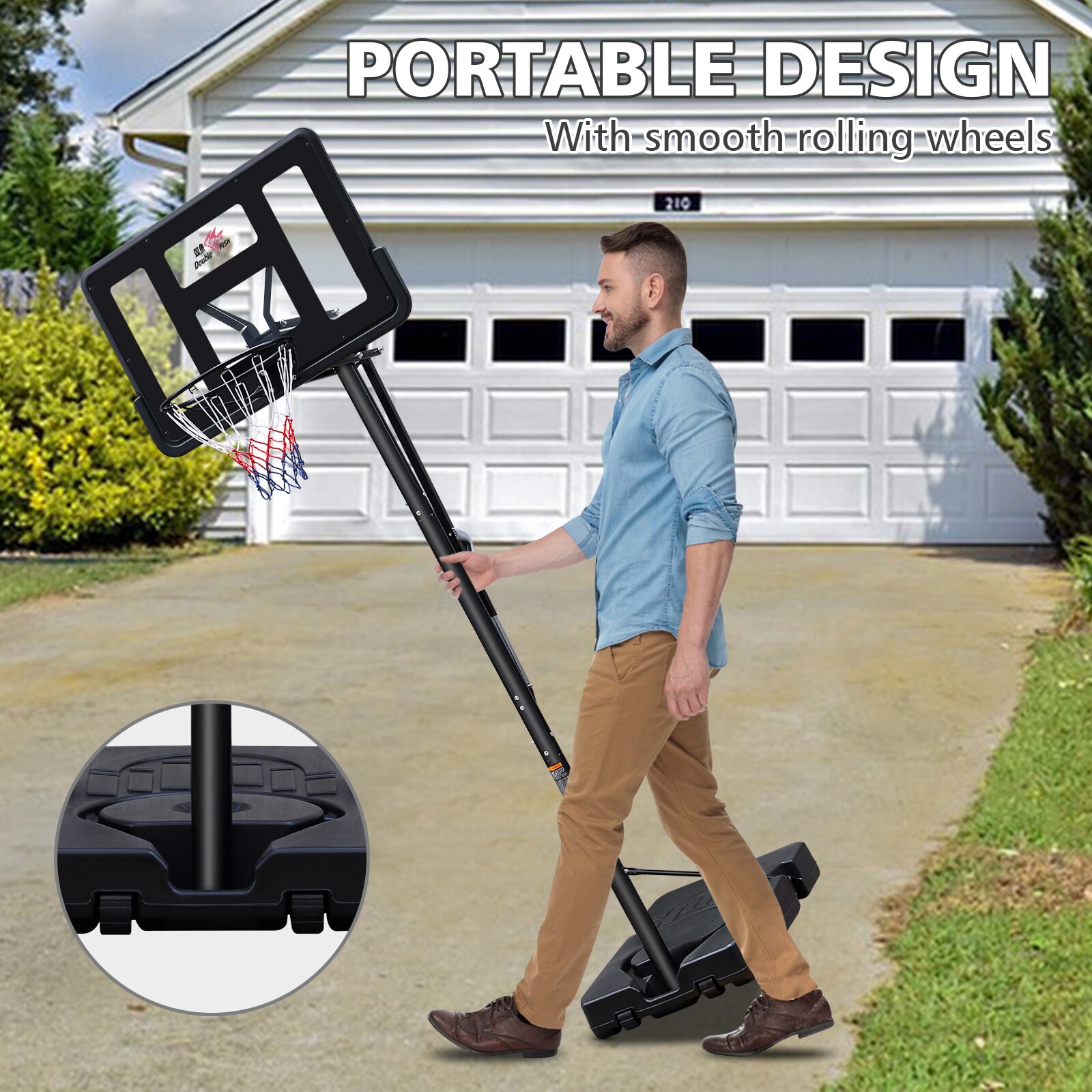 LOVMOR SF-WO-W3087P251063 Basketball-System - View #4