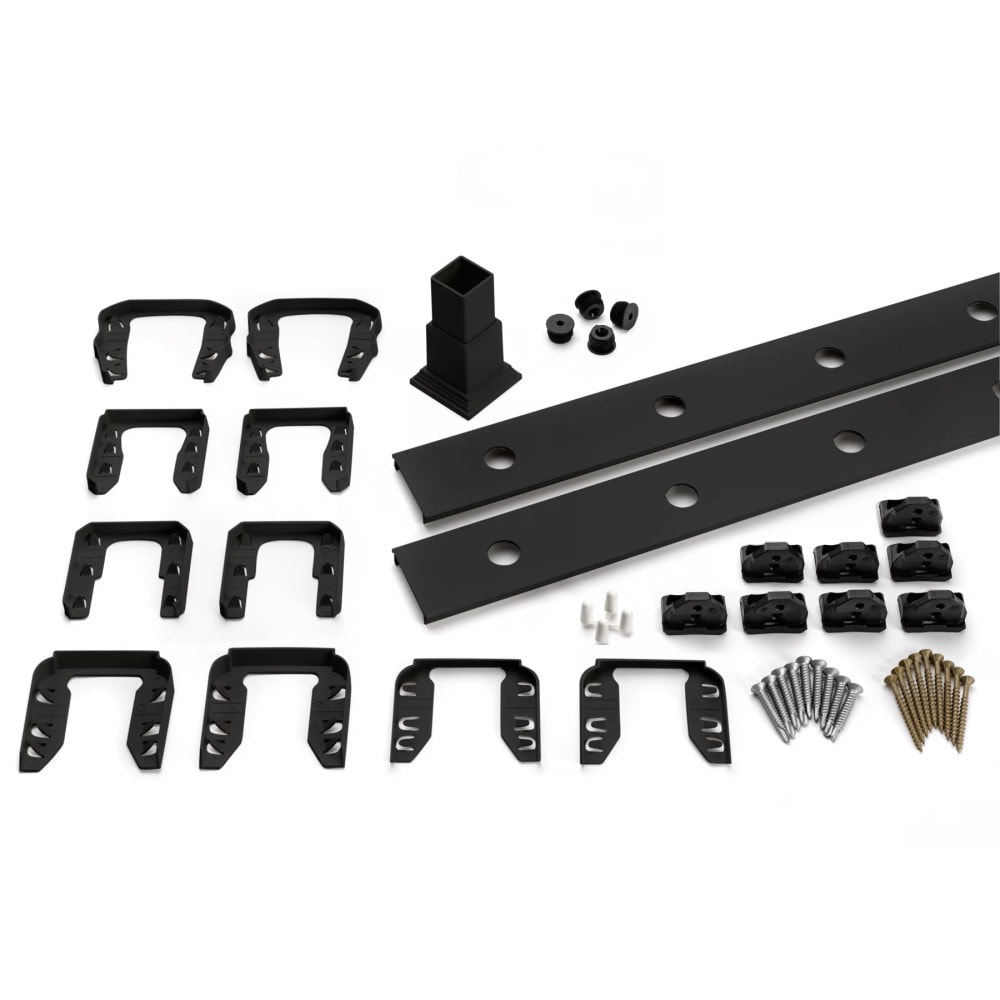 Trex BKRDSIK08FS Transcend 3.81-in x 99-in Charcoal Black Unfinished Composite Exterior Connector