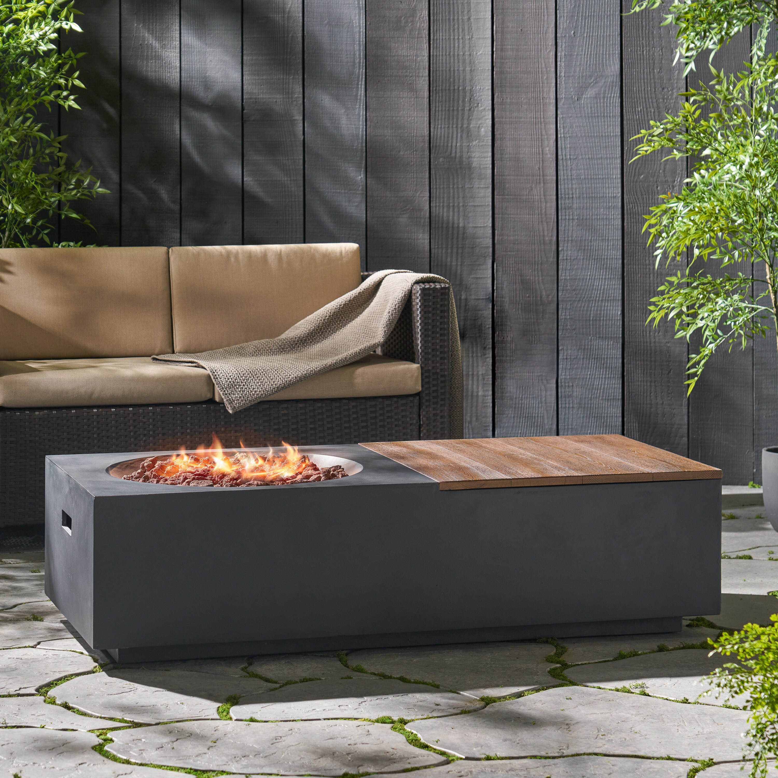 Christopher Knight Home 318039 Outdoor-Gas-Firepits - View #4