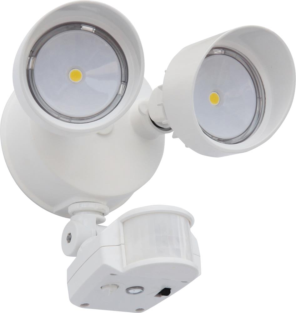 22 LED Motion Sensor Outdoor Security Flood Spot Light 180 Degree 2-Head 