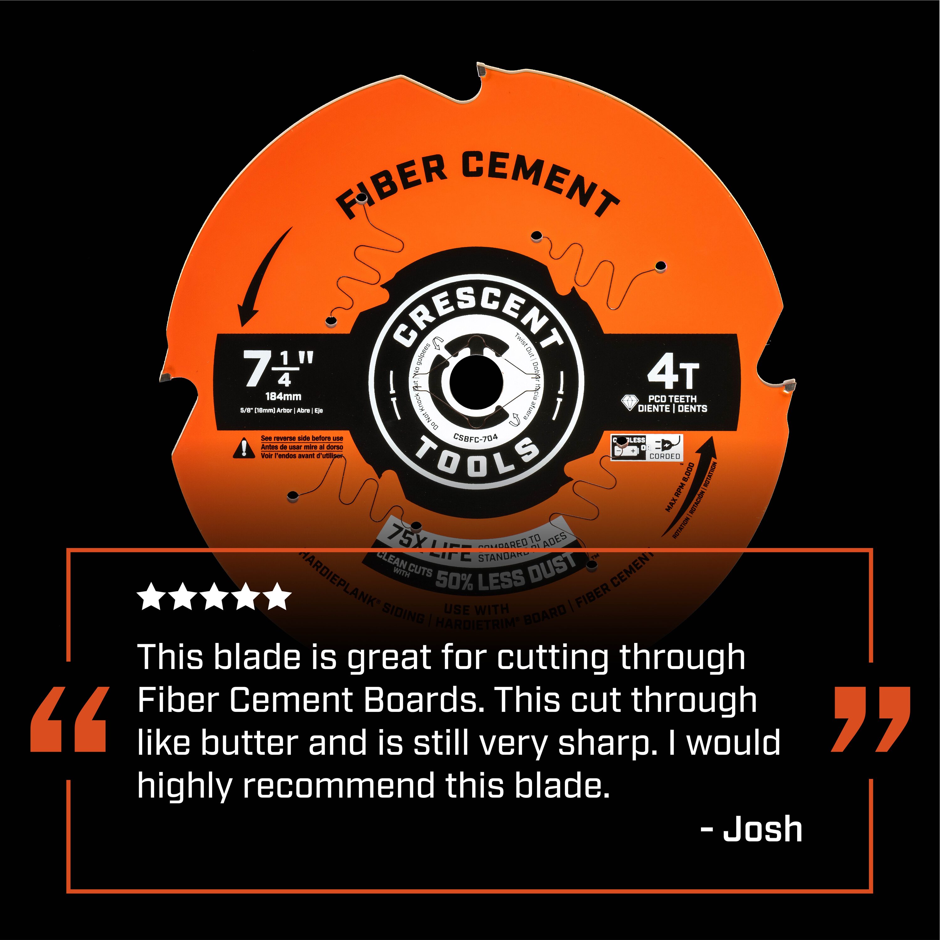 Crescent CSBFC-704 Circular-Saw-Blades - View #9