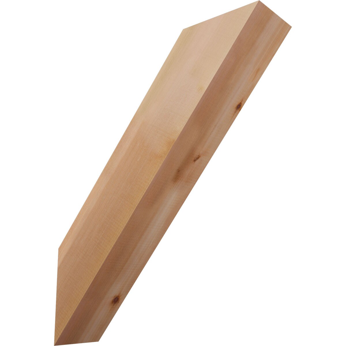 Ekena Millwork BRC06X22X26TRA00SWR 5-1/2-in x 22-in x 26-in Western Red Cedar Unfinished Wood Traditional smooth