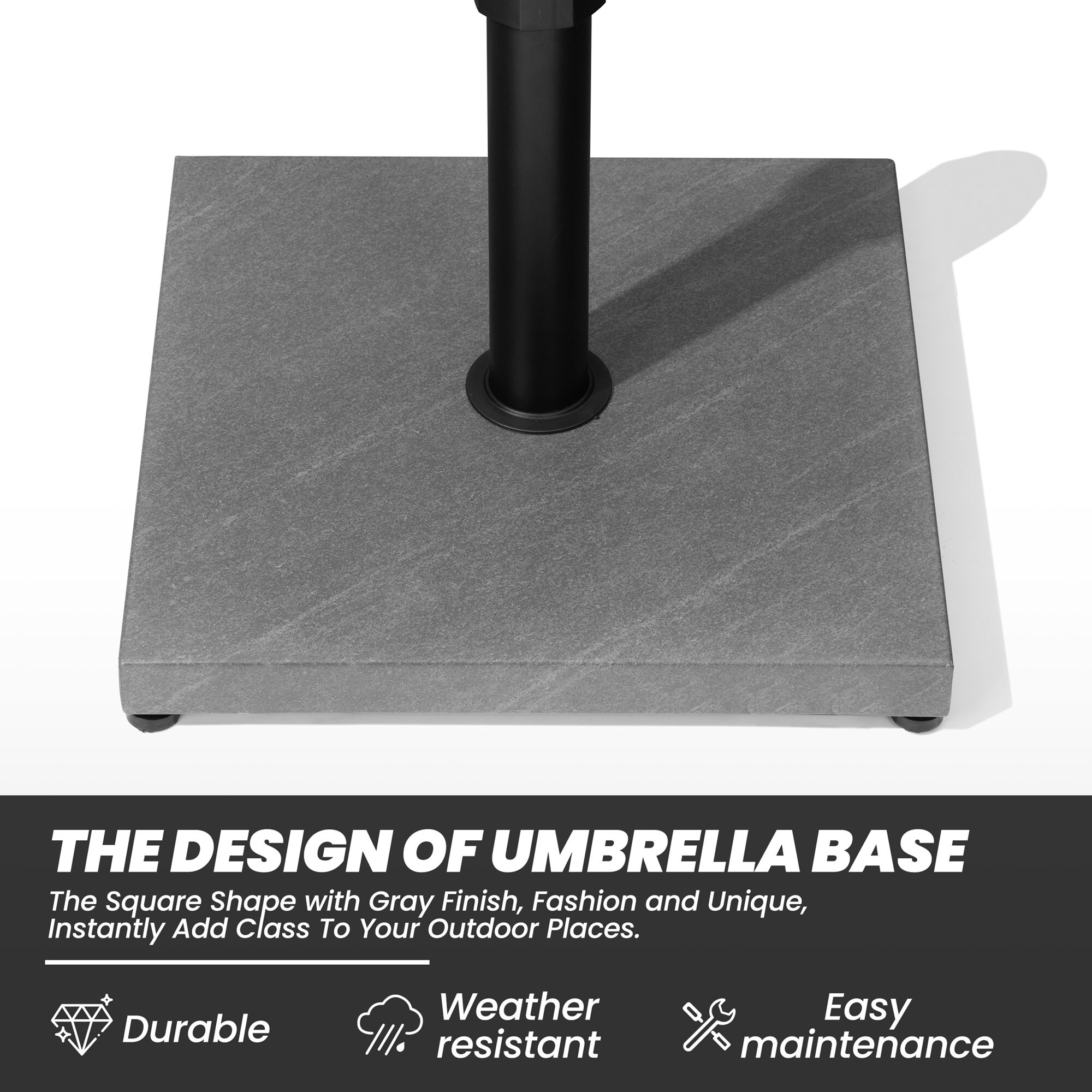 Crestlive Products CL-UB022GRY Umbrella-Bases - View #4