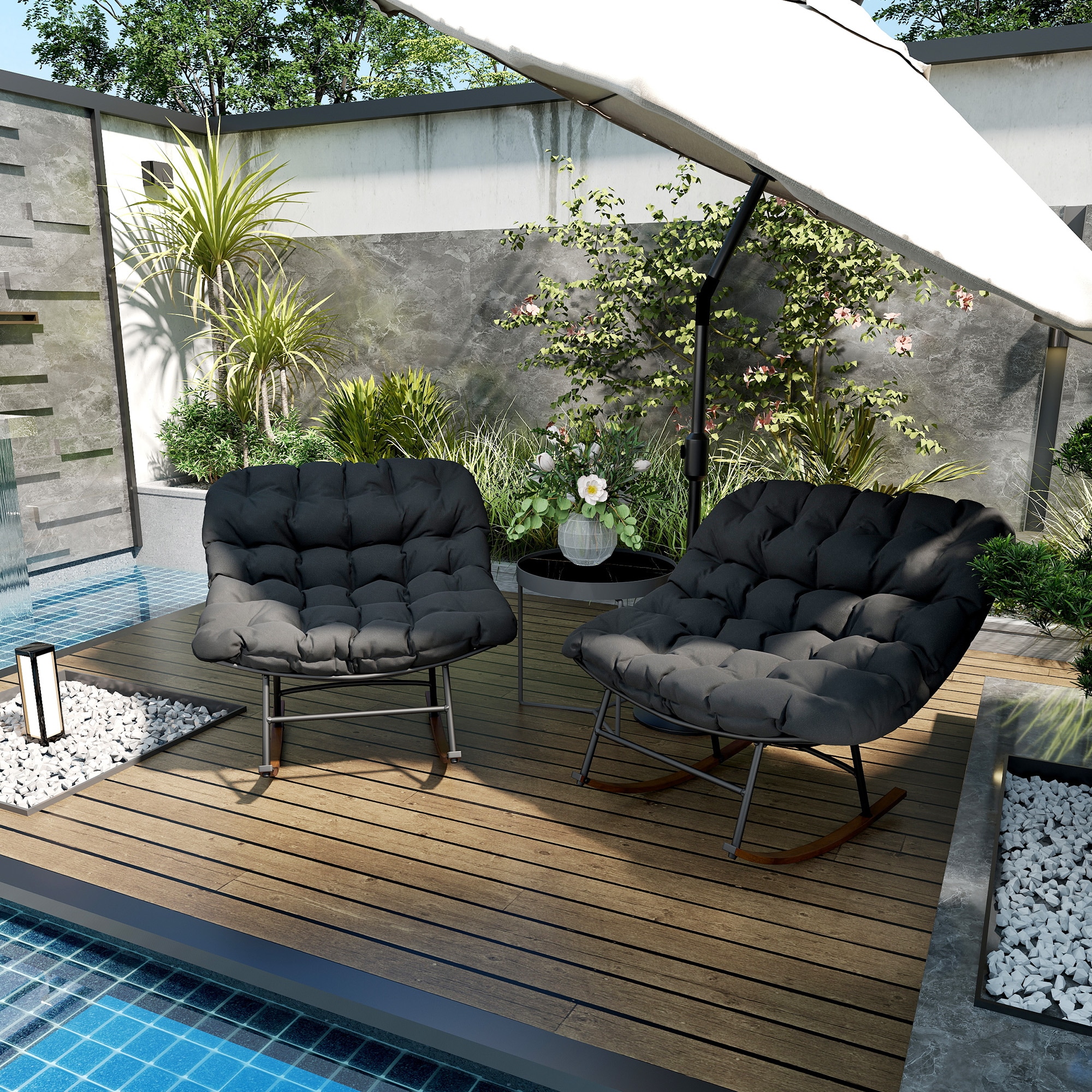 Outsunny 84G-638V00BK Patio-Chairs - View #5