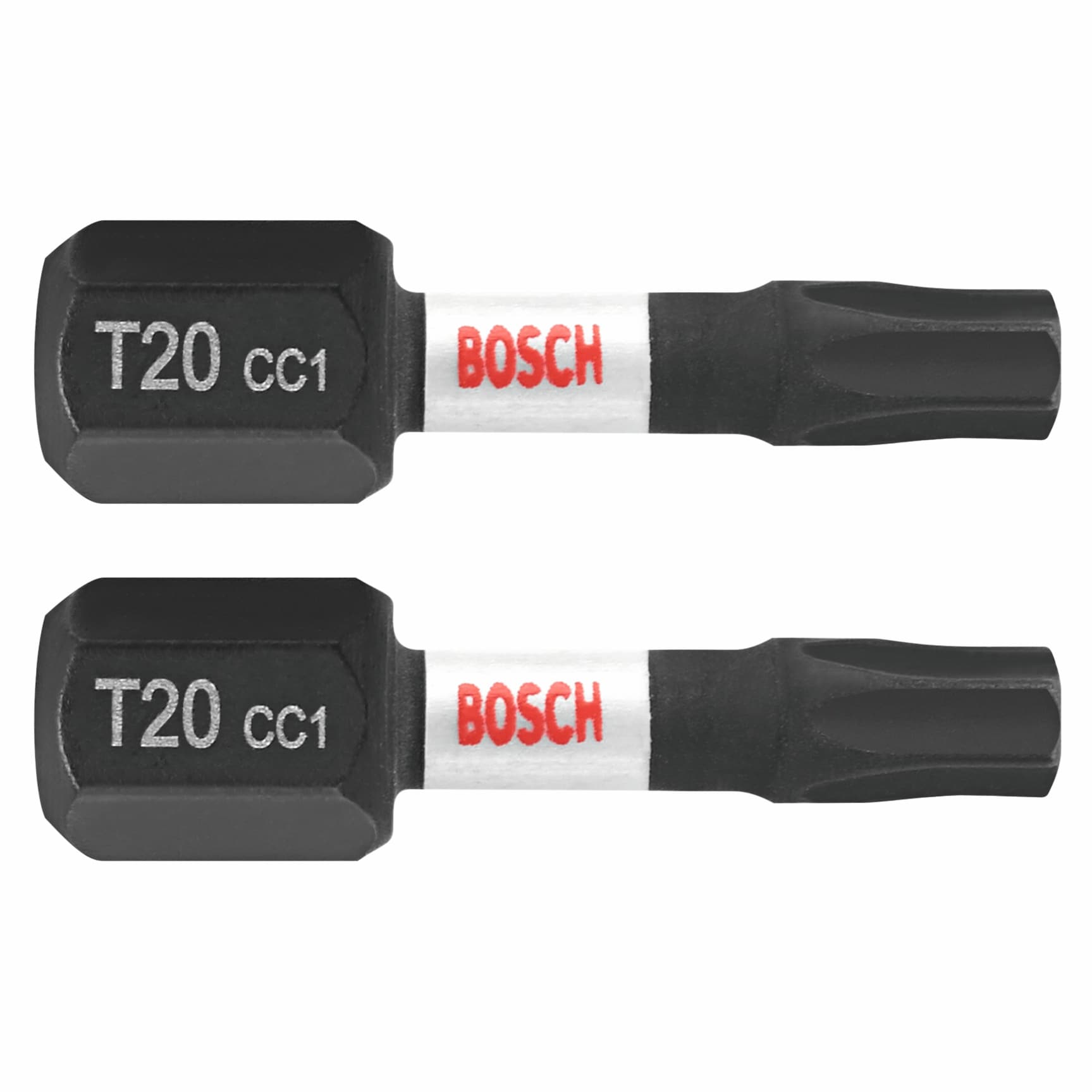 Bosch ITDT20102 Driven 1/4-in x 1-in Torx Impact Driver Bit 2 -Piece