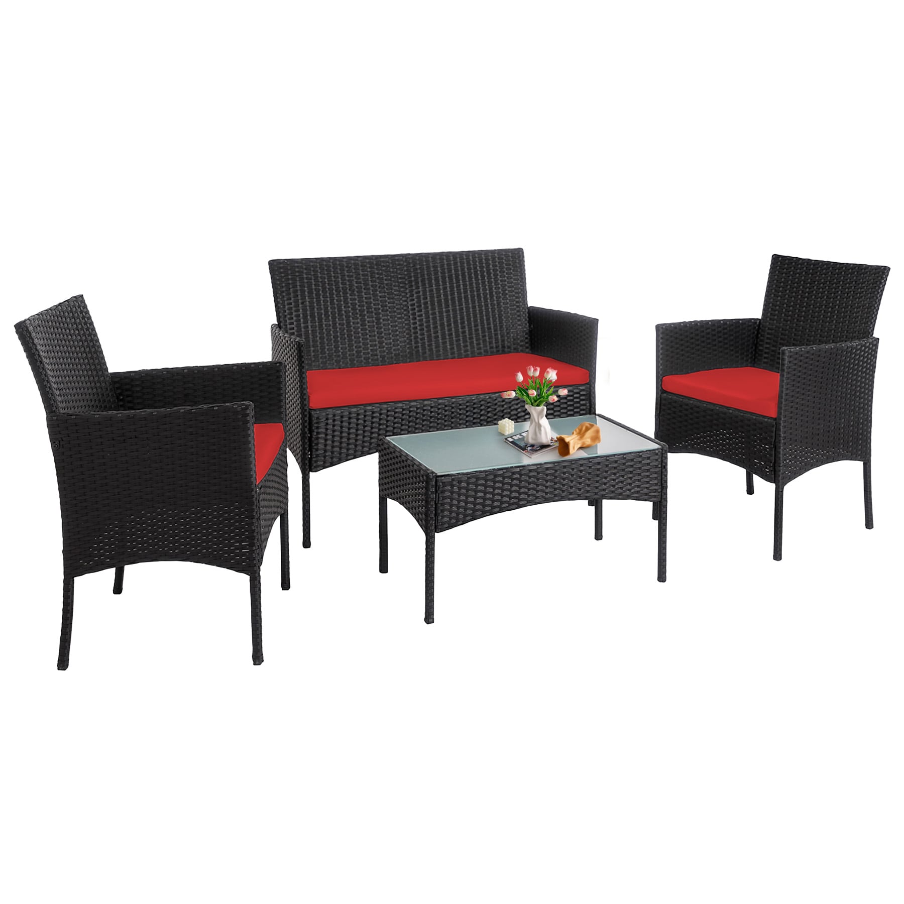 Grearden HZNF510-RD Patio-Conversation-Sets - View #2