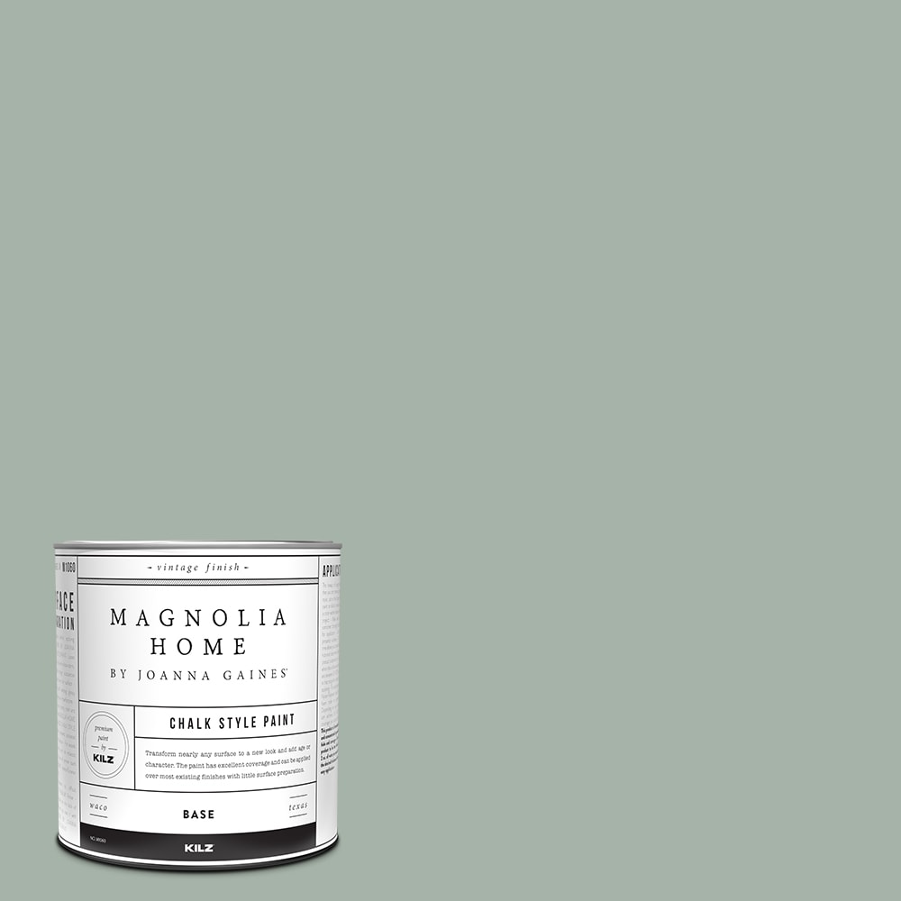 Magnolia Home MAG100-4082230 by Joanna Gaines Water-based Tintable Low Odor Local Greenhouse Chalky Paint (1-quart)