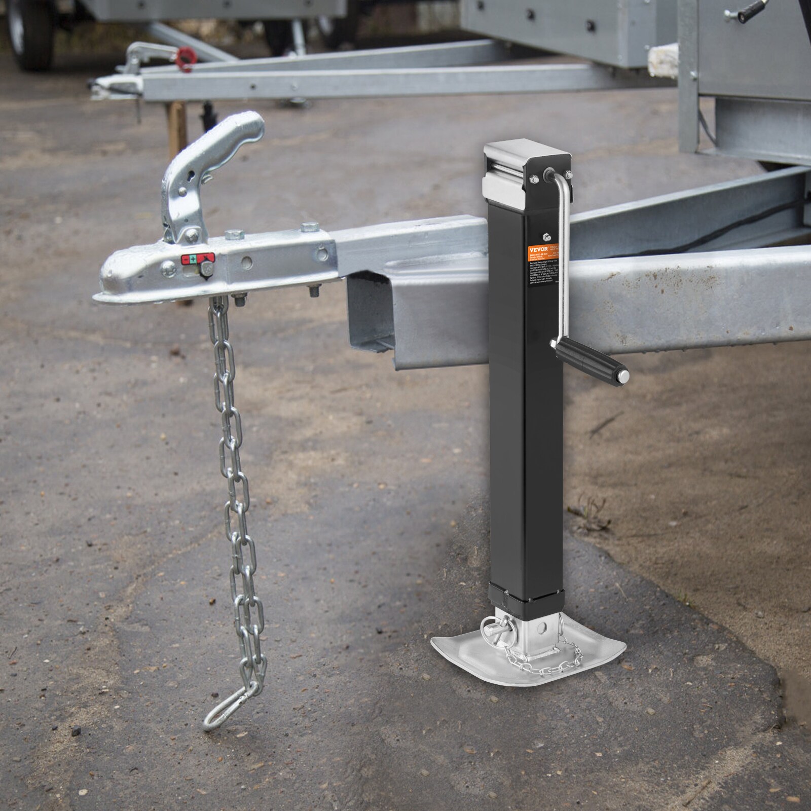 VEVOR 8000-lb Capacity Electric Trailer Jack in the Trailer Jacks ...