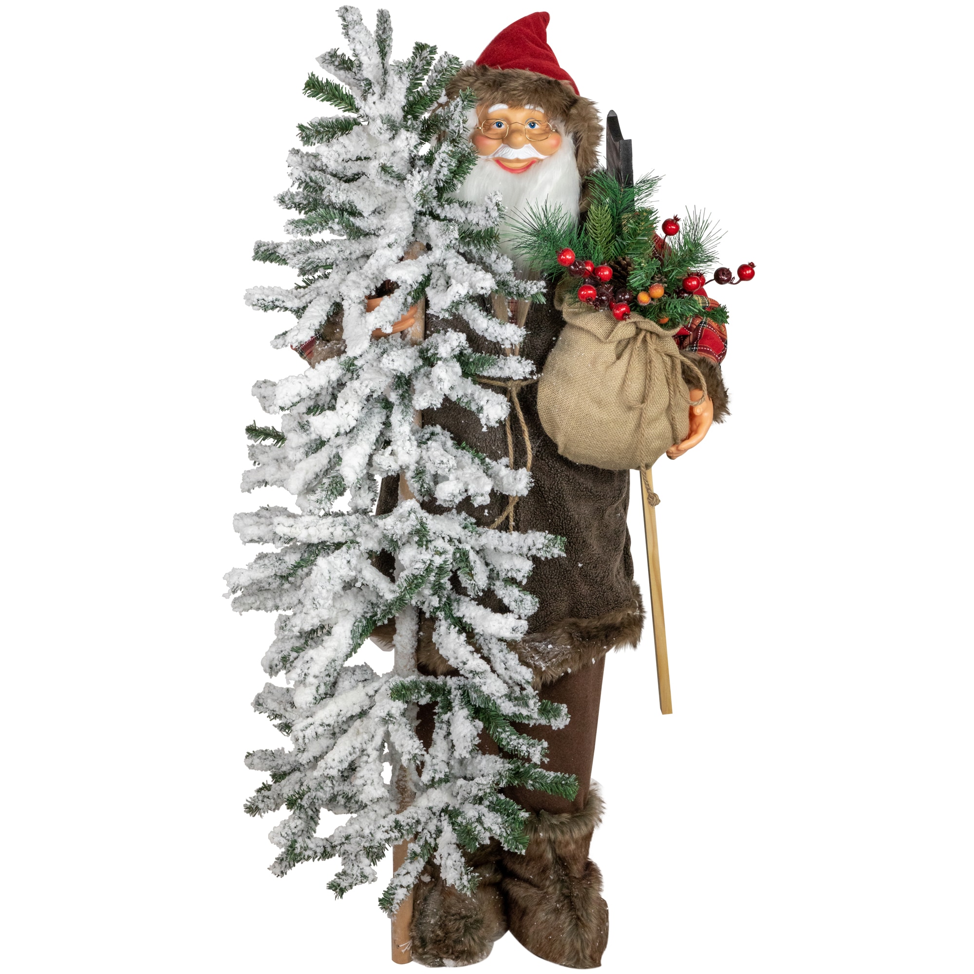 Northlight 32265974 48-in Freestanding Santa Figurine