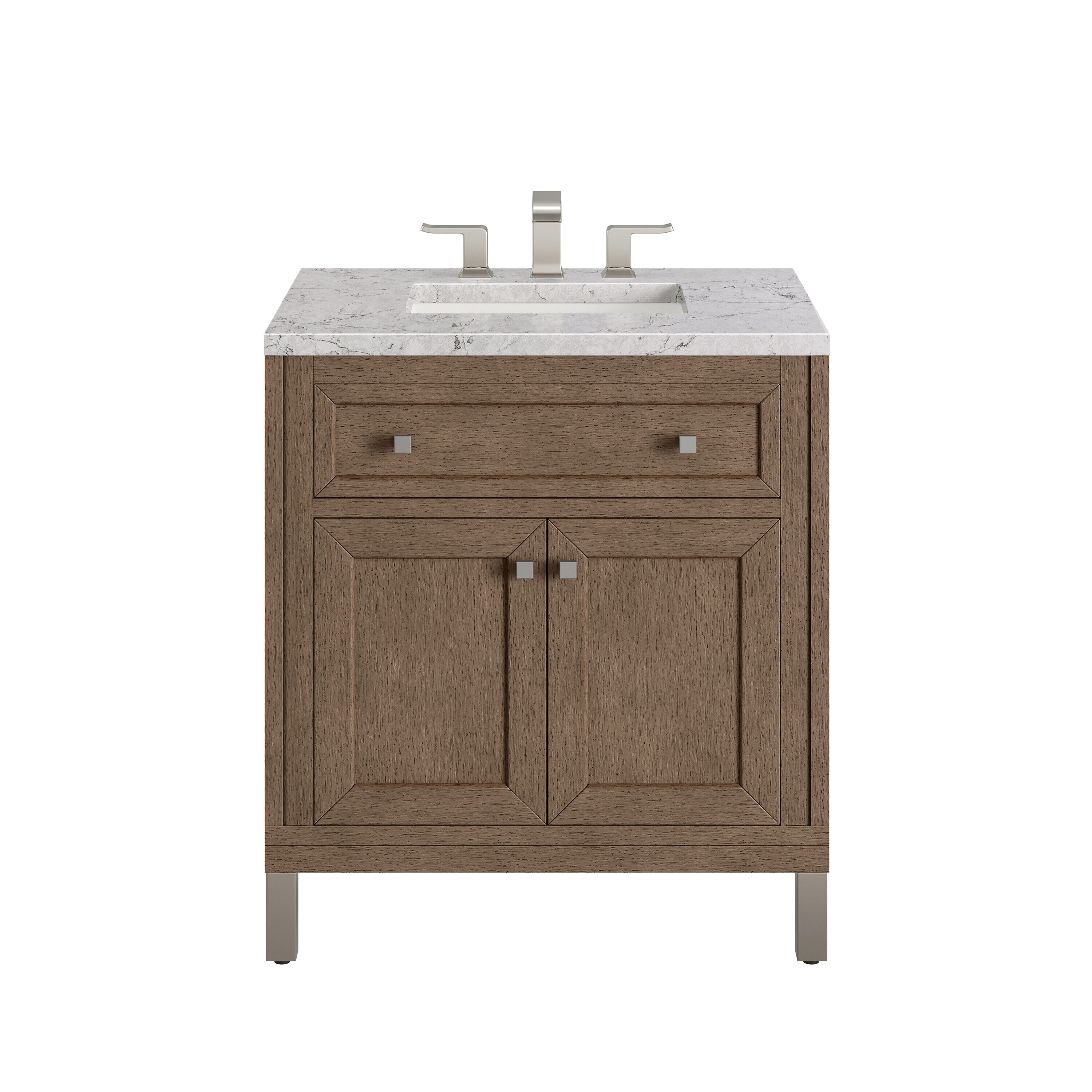 James Martin Vanities 305-V30-WWW-3EJP Bath-Vanity-Combo - View #2