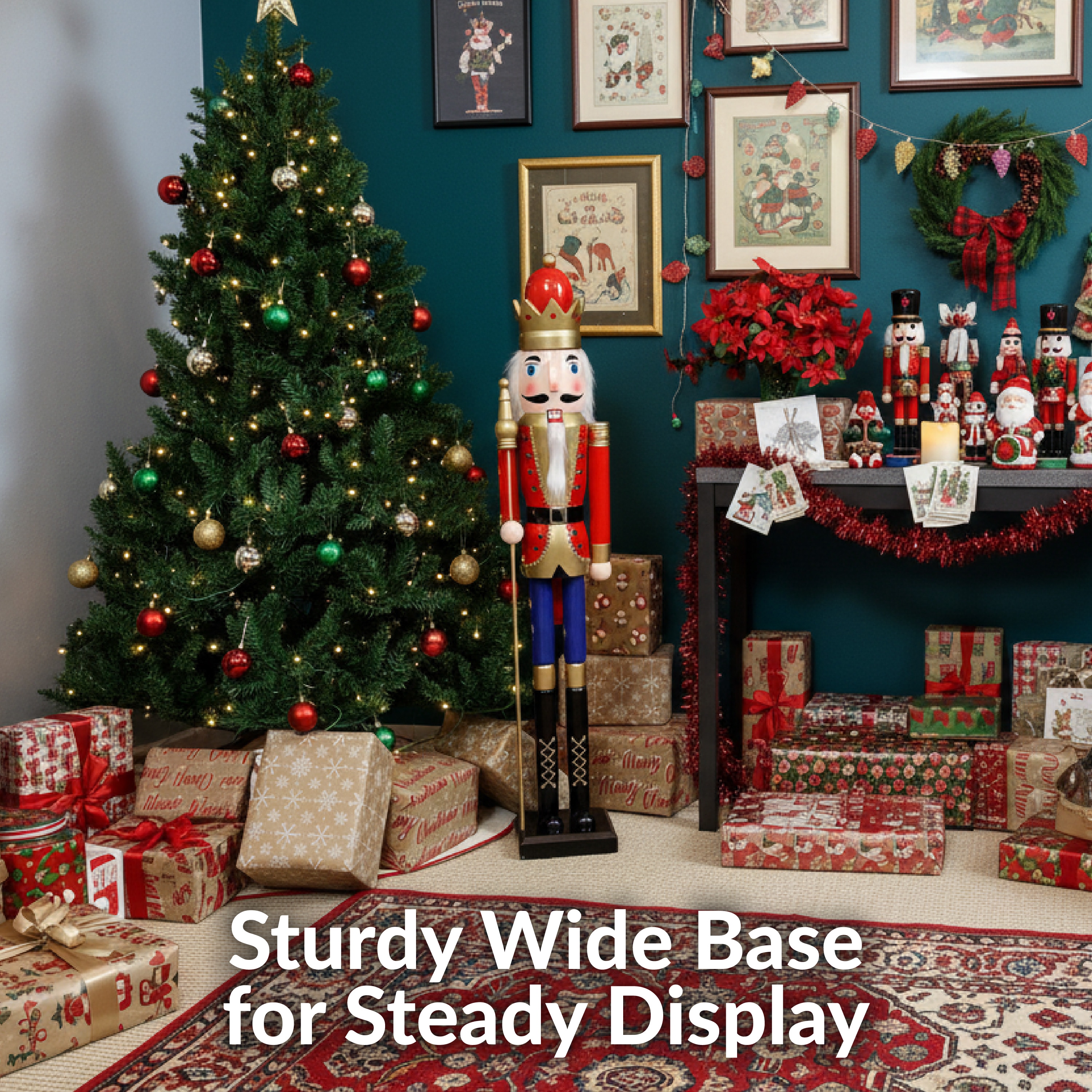 Sunnydaze Decor HB-206 Table-Christmas-Decorations - View #3