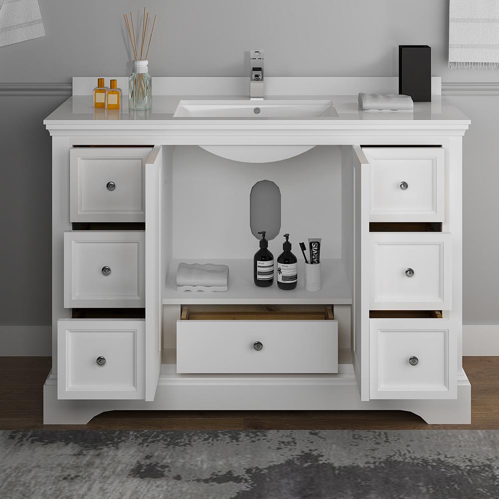 Fresca FCB2448WHM-CWH-U Bath-Vanity-Combo - View #4