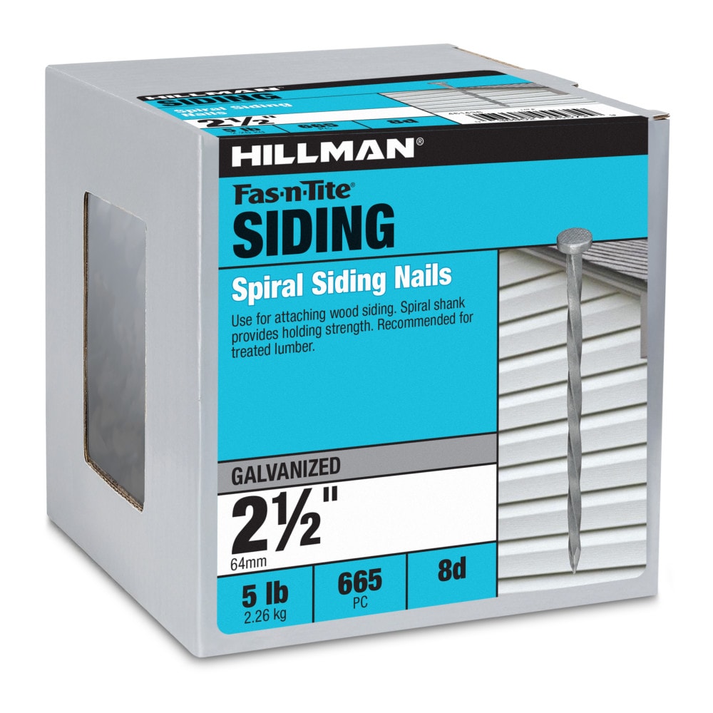 Fas-n-Tite 2-1/2-in 11.5-Gauge Hot-dipped Galvanized Spiral Shank