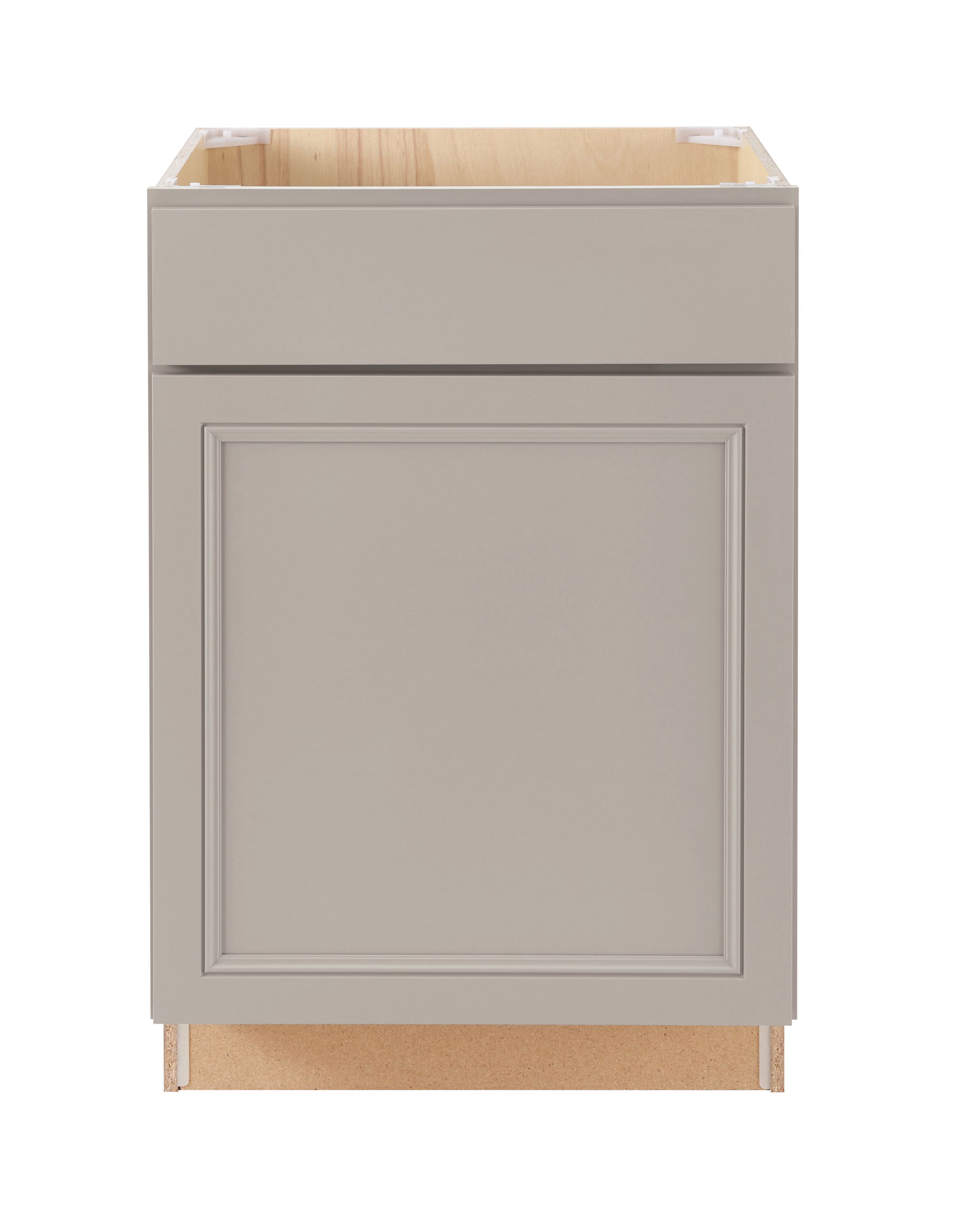 Diamond NOW Wintucket 24-in Cloud Gray Bathroom Vanity Base Cabinet ...