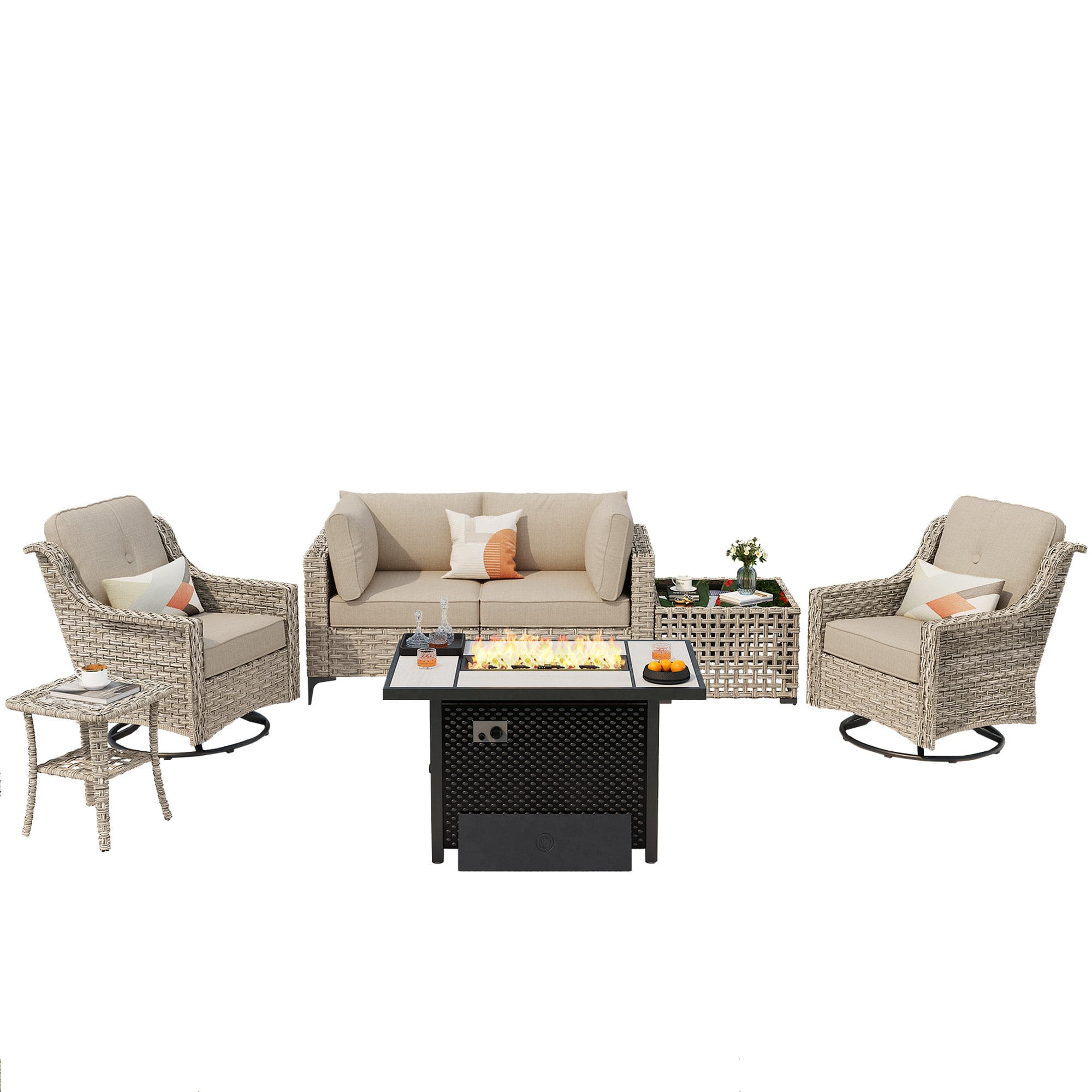 ALTRIGUS 6L-CFP03-YZSKT607-AL Patio-Conversation-Sets - View #2