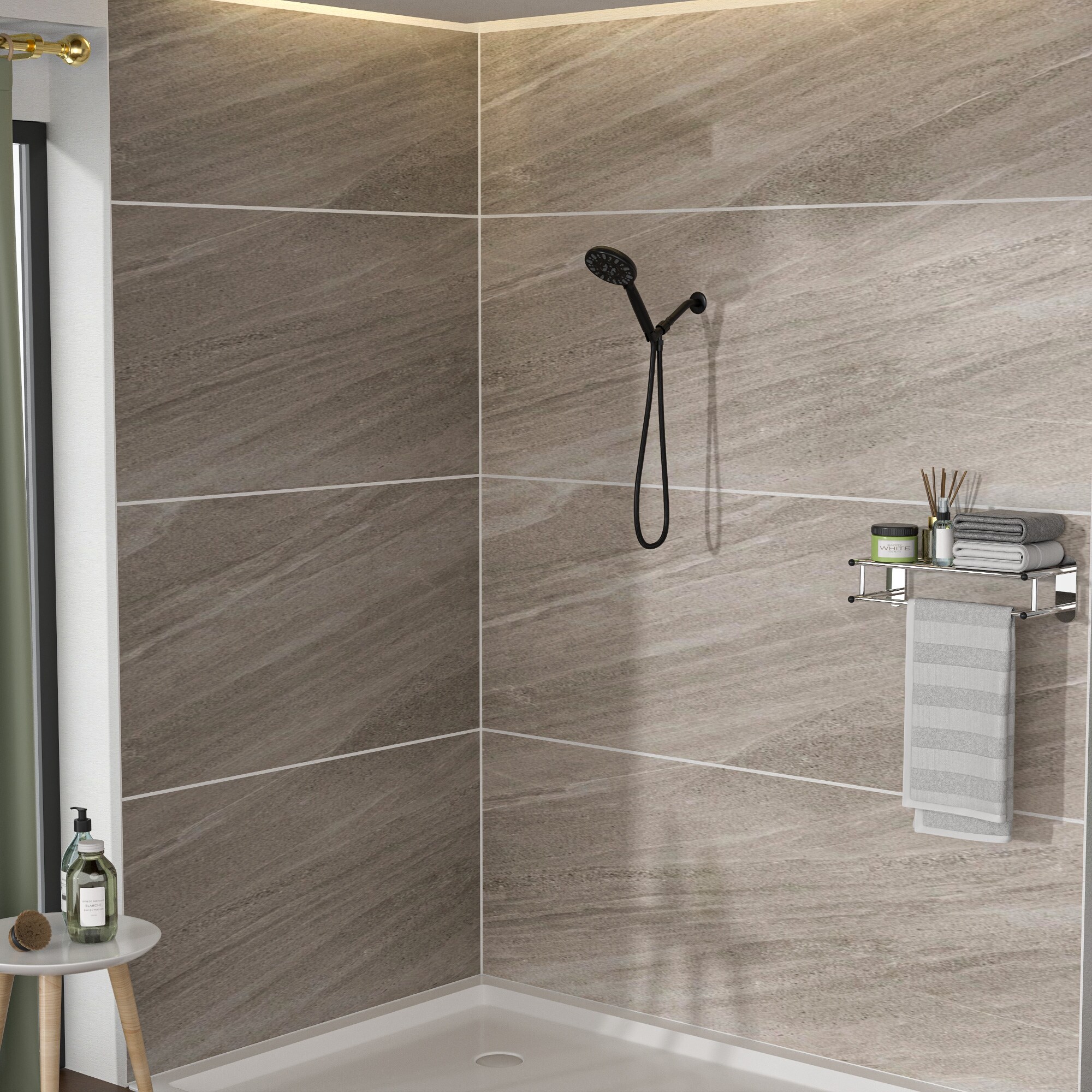 EVERSTEIN Q-914-OTOP Fixed-Showerhead - View #3