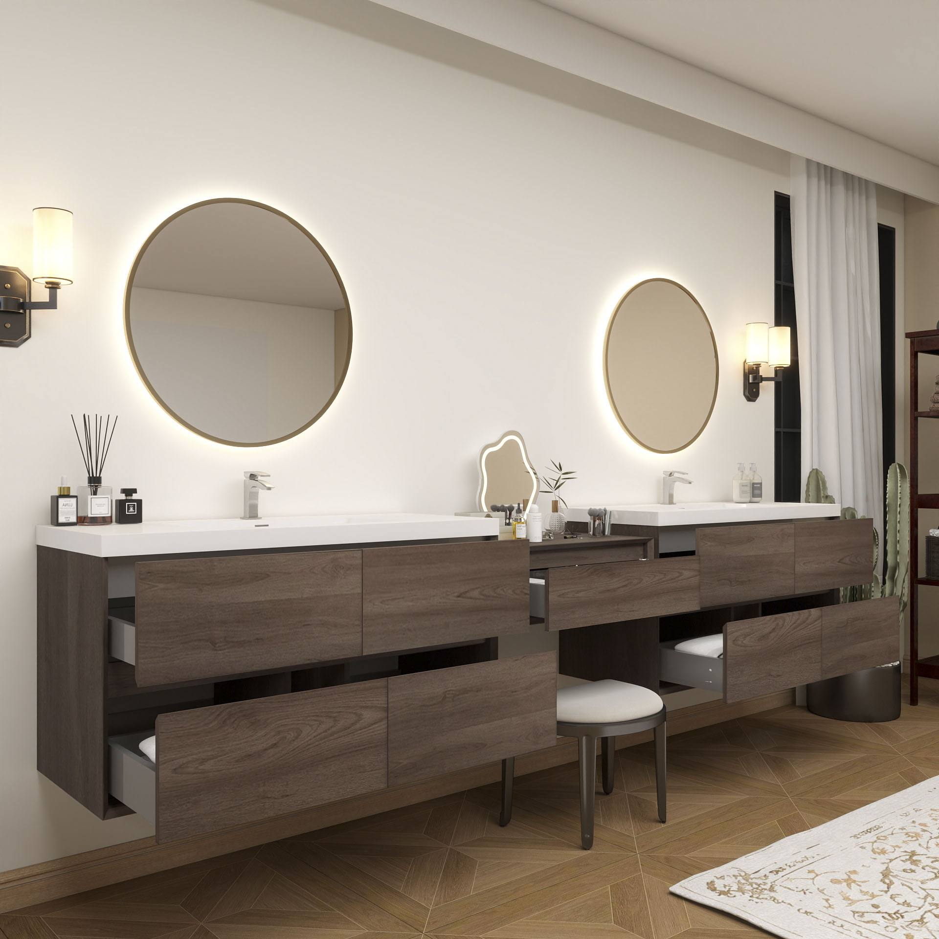 BV Better Vanity SLIM17-48+30+48-RO Bath-Vanity-Combo - View #5