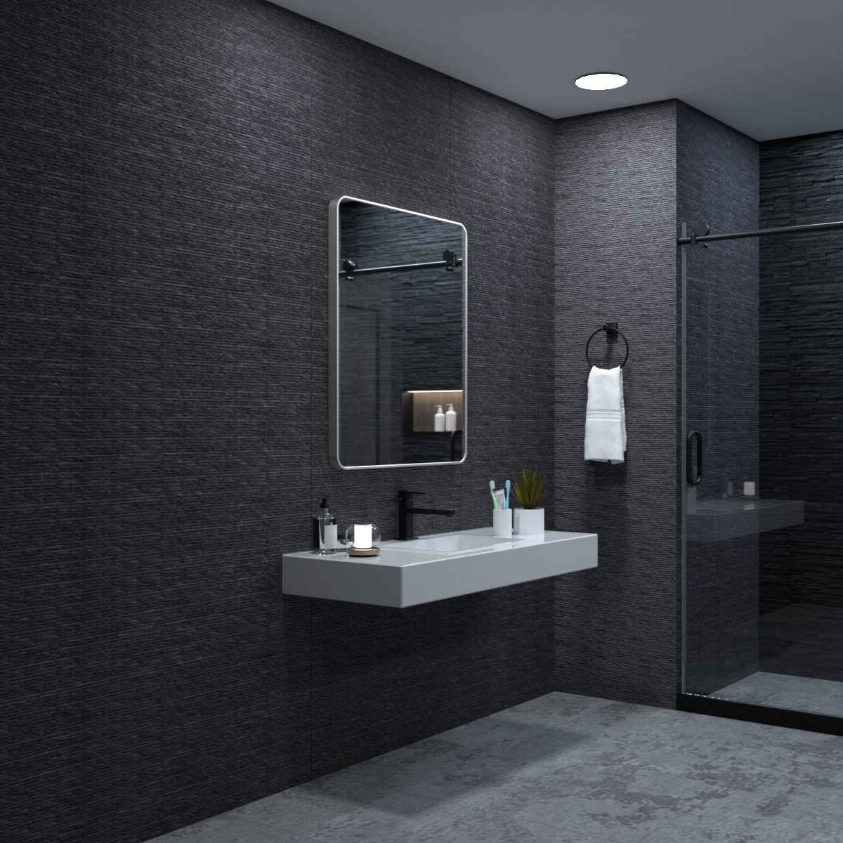 ToolCat SF1-24-YT Framed-Bath-Mirrors - View #9