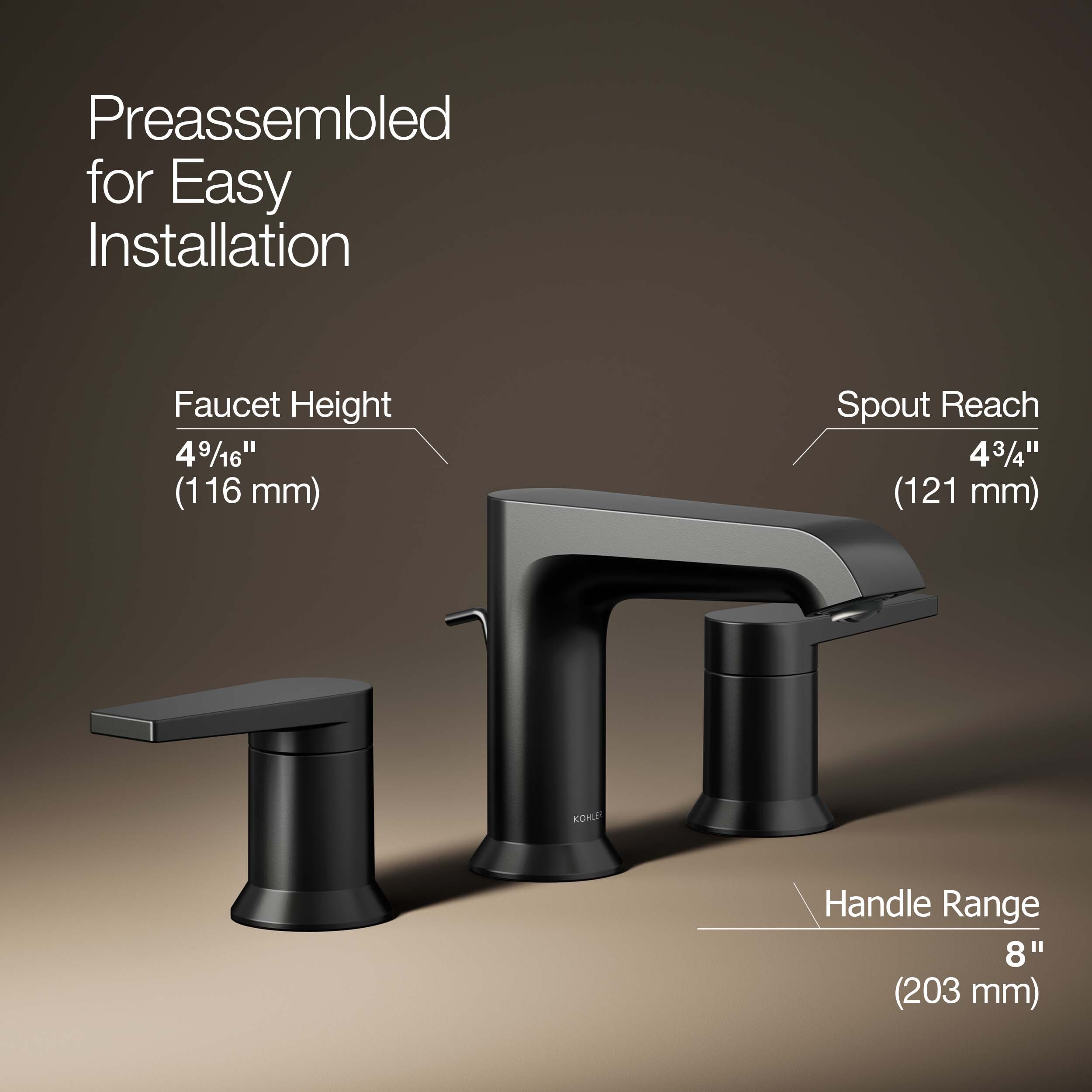 KOHLER K-97093-4-BL Lavatory-Faucets - View #4