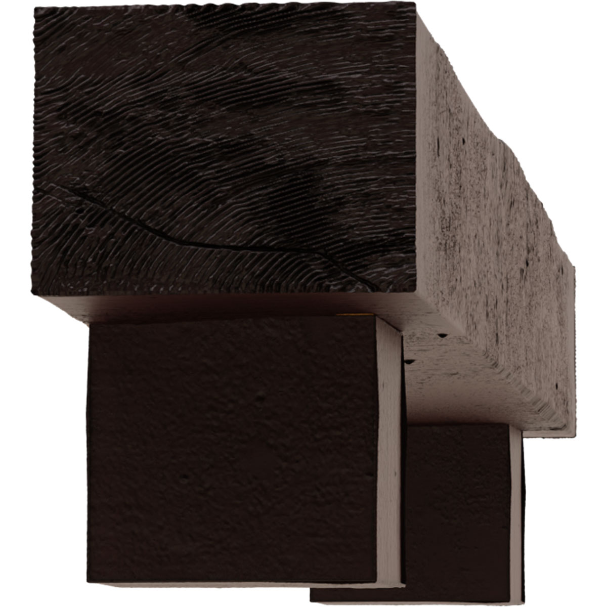 Ekena Millwork MANURC04X04X48AOZY Mantel-Shelves - View #4