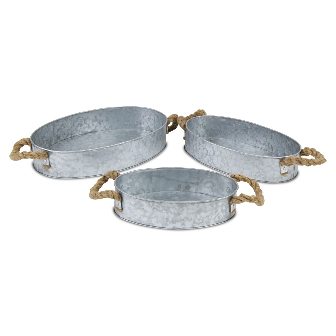 HomeRoots 4000483289 3-in x 15.75-in Black Round Serving Tray