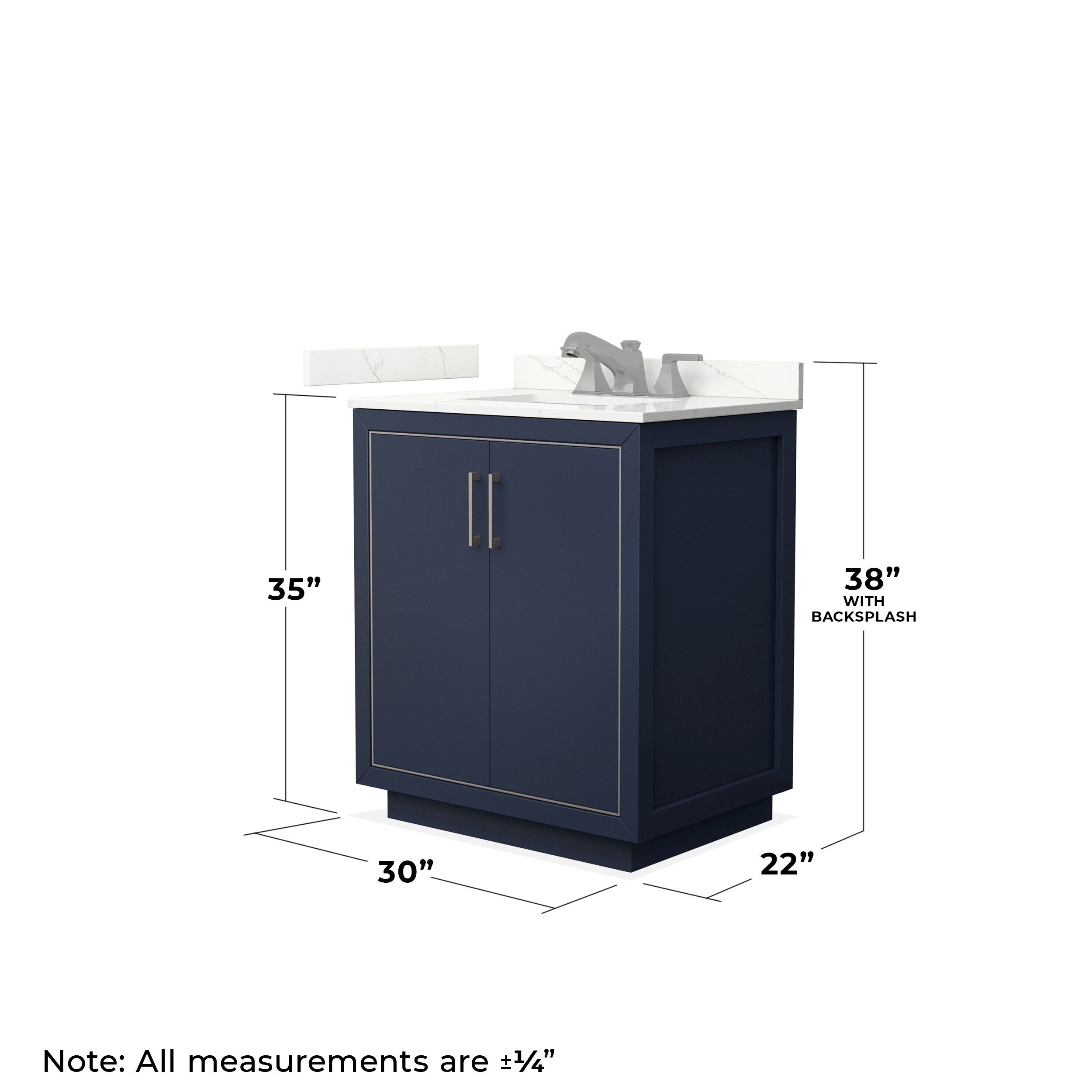 Wyndham Collection WCF111130SBNGTUS3MXX Bath-Vanity-Combo - View #6