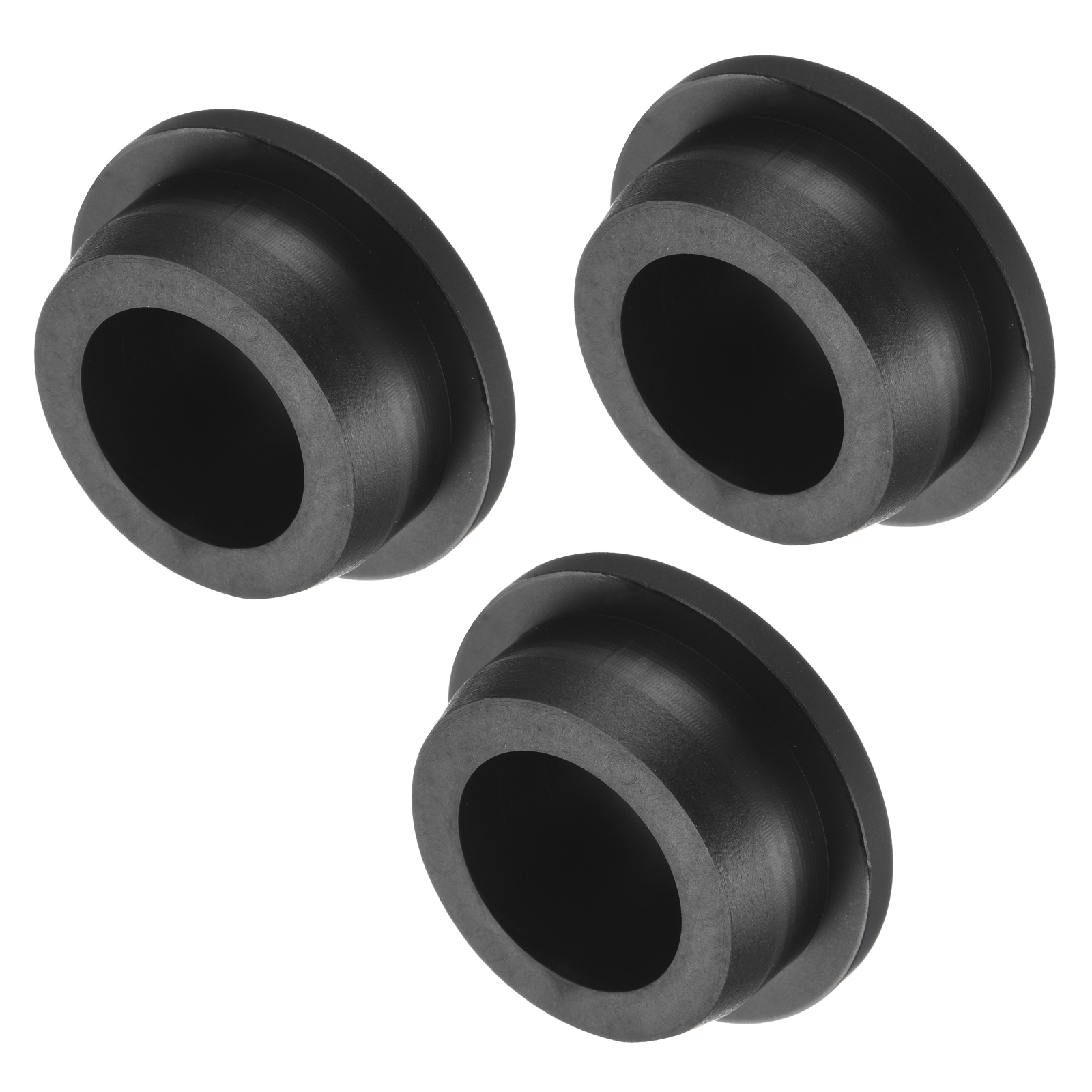 Unique Bargains High Temp Silicone Plug Mount Dia 31.3mm/1.23inch T Shaped Rubber Stopper Hole Plugs for Powder Coating Plating Waterproof Plugs Sealing Plugs Black 3pcs (OD 36.5mm) #S26012800UX5874
