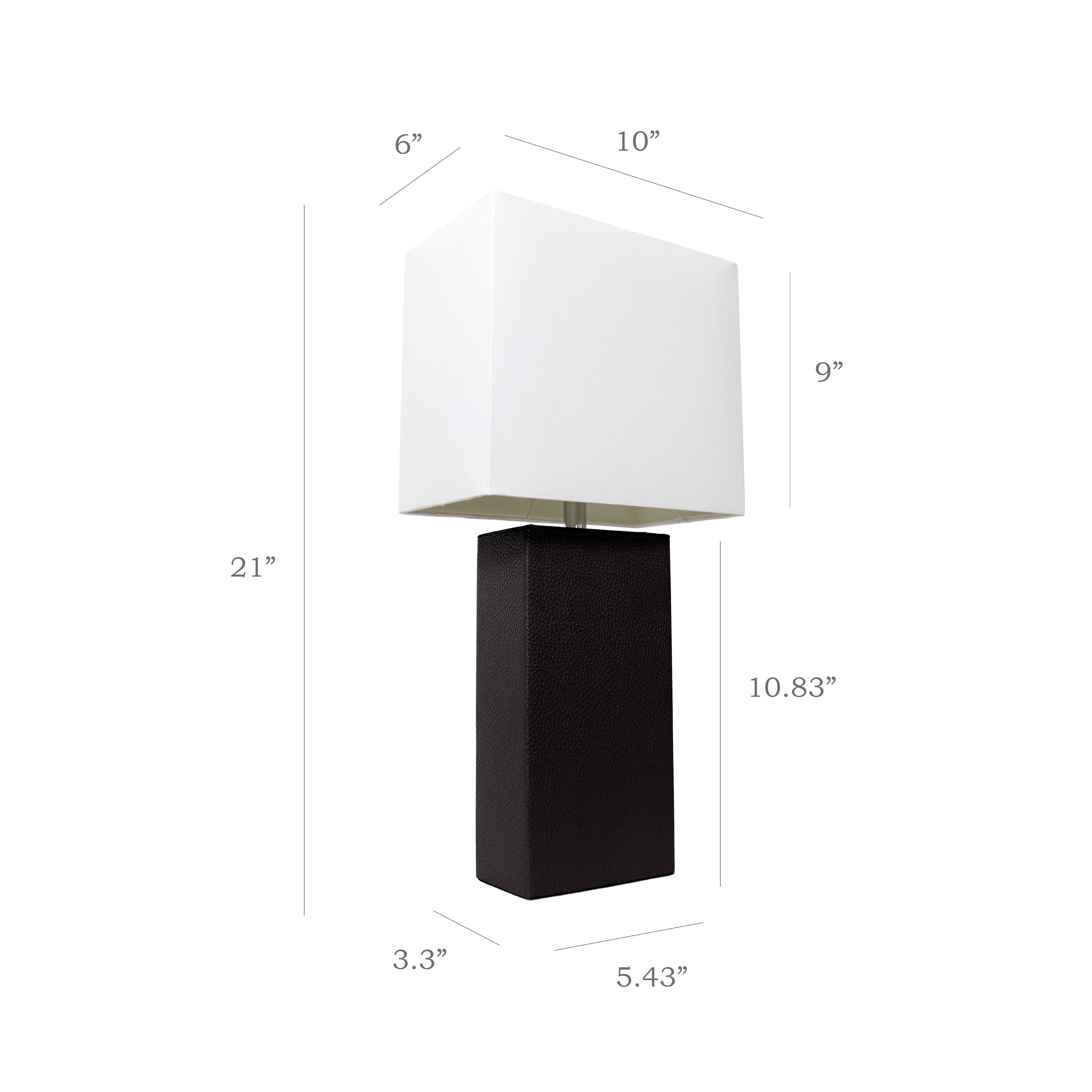Elegant Designs LT1025-BLK Table-Lamps - View #3