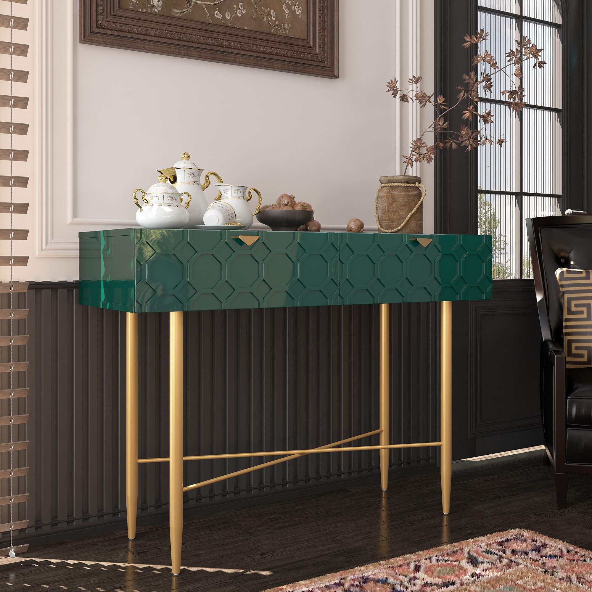 Clihome CL-CSF1-GR Console-Sofa-Tables - View #7