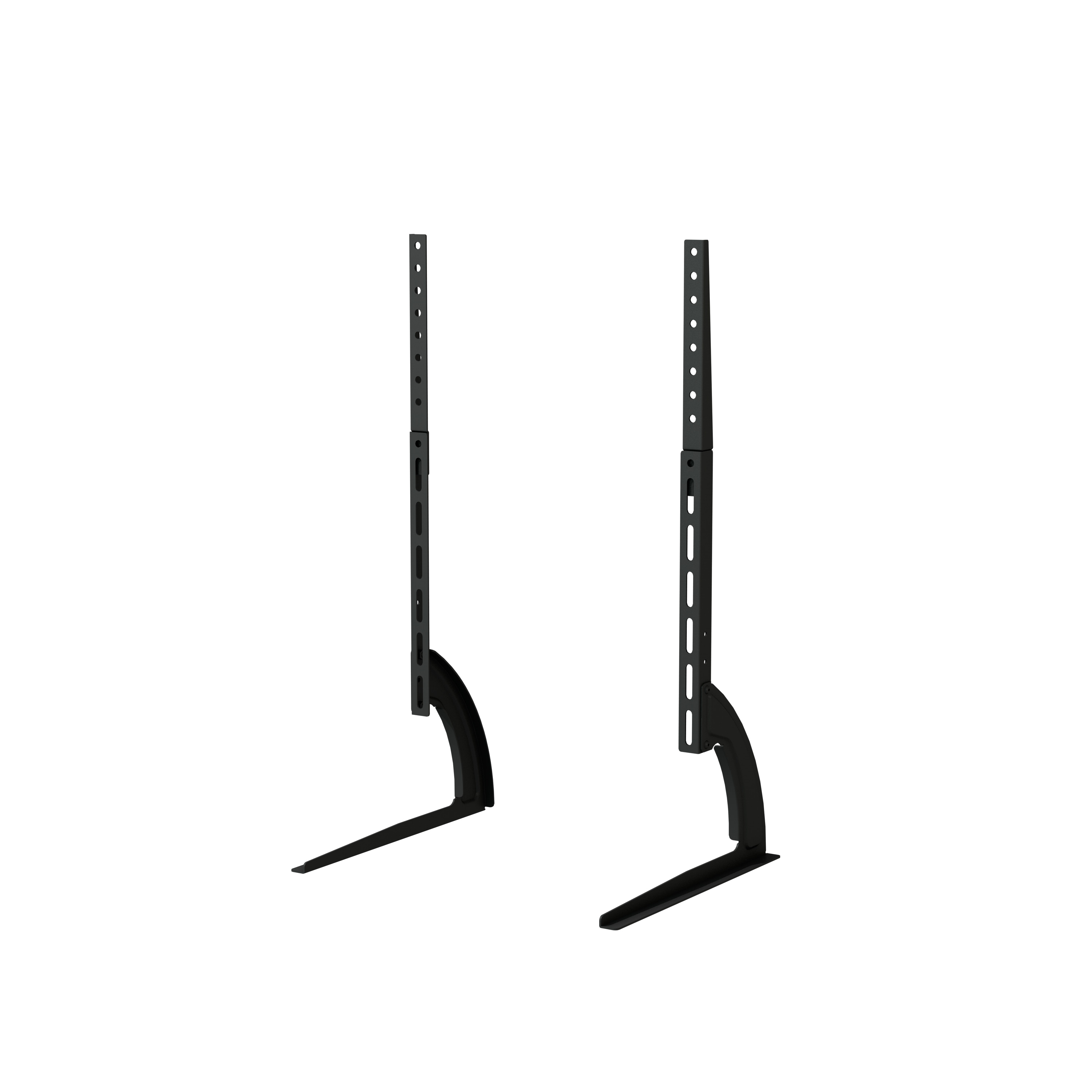 Promounts Premium Universal Adjustable Tabletop TV Stand Fixed Outdoor Freestanding Tv Mount Fits TVs up to 72 in Hardware Included AMSF6401 at Lowes
