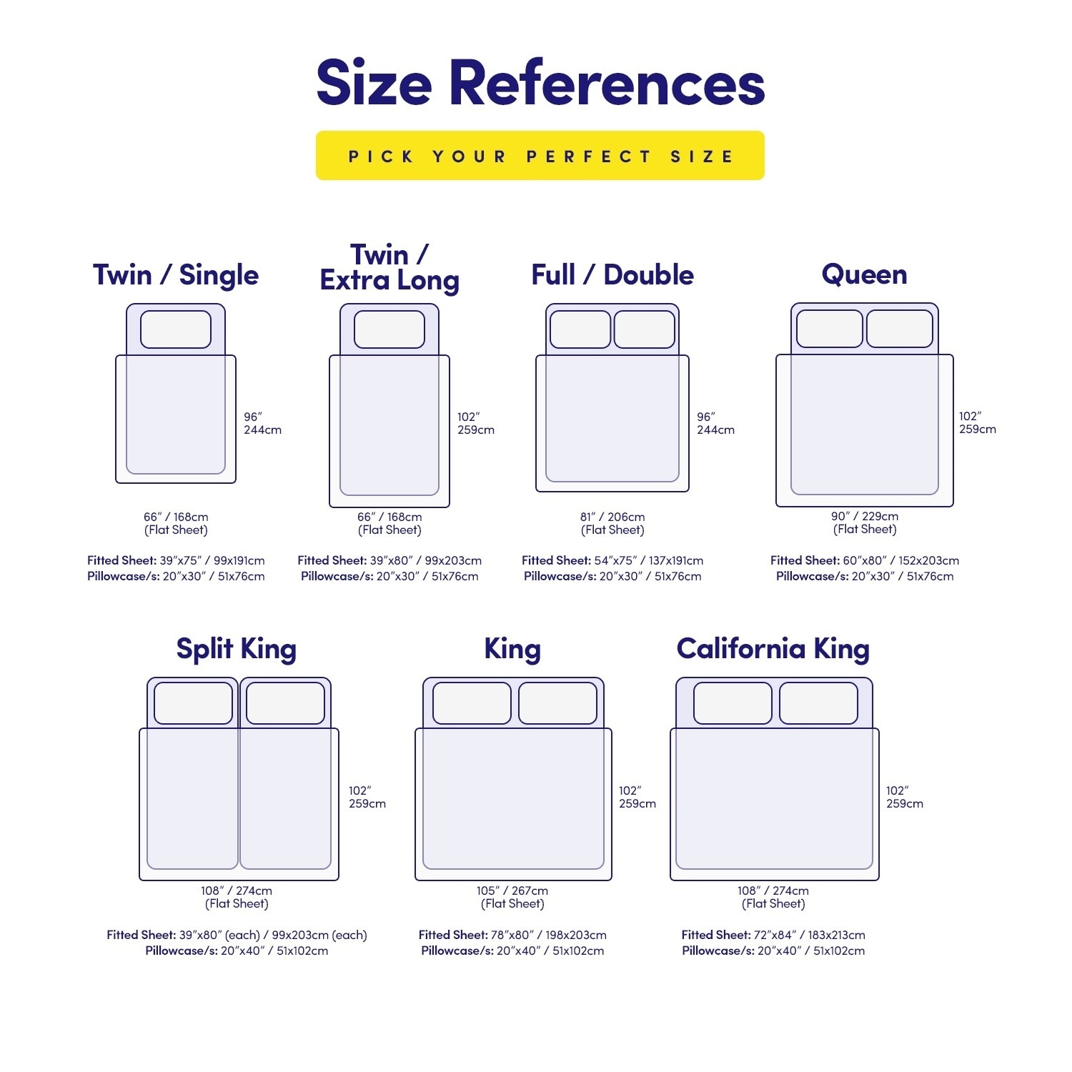 Sweet Home Collection LOW-6P-SH-FL-YEL Sheet-Sets - View #5