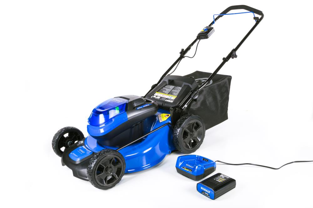 Kobalt 40v best sale lawn mower reviews