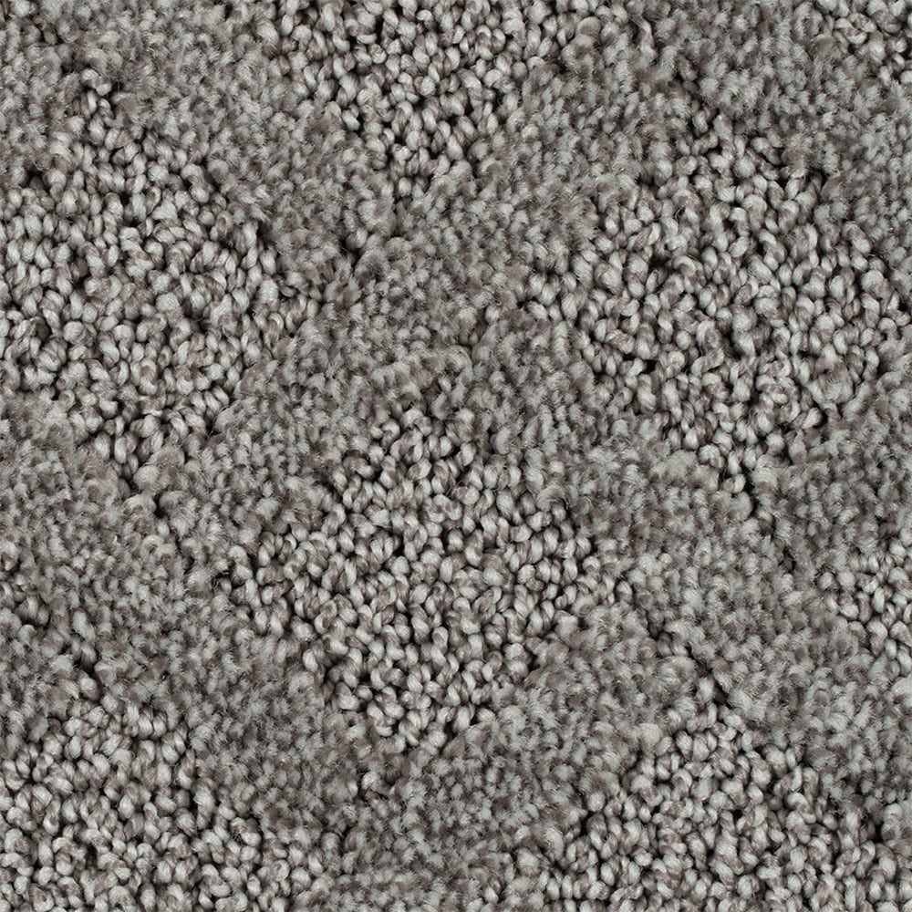 STAINMASTER STP59-12-L011 Fashionable Charm Diplomacy Gray 40-oz sq yard Triexta Multi-level loop Indoor Carpet