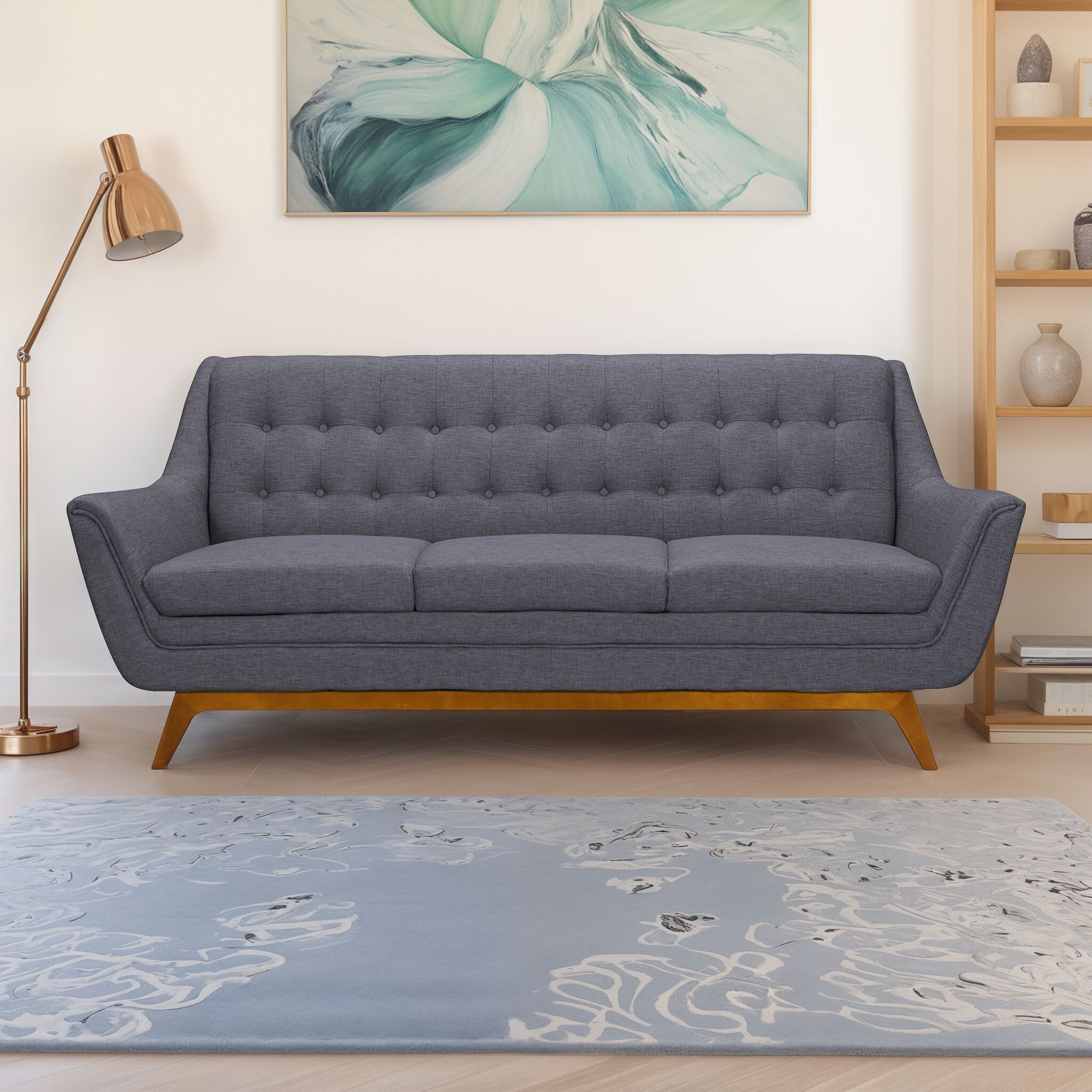 Armen Living LCJO3GR Sofas-Loveseats - View #3