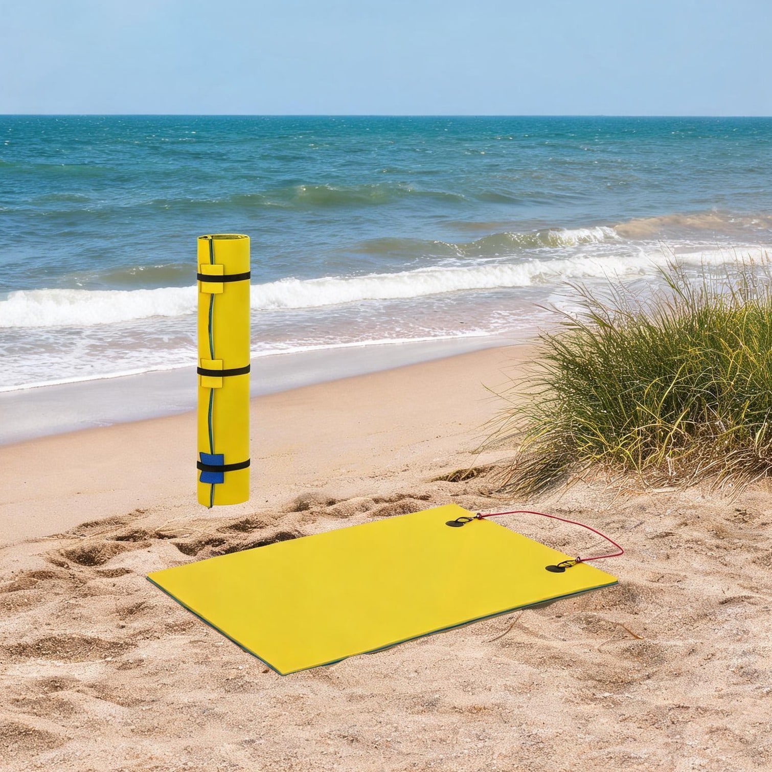 SunJet Storage Paddle Boards in Yellow 273.1 x 180.6 x 3.3 in with Practical Control