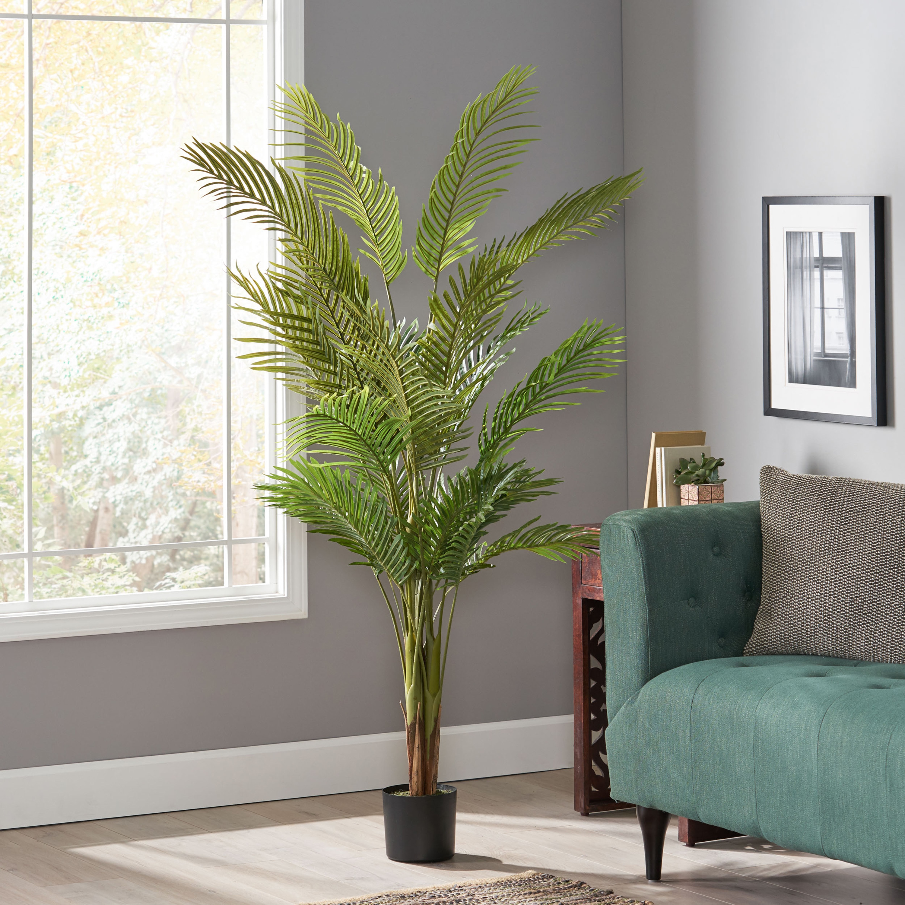 Christopher Knight Home 313913 Mary Artificial 180CM Palm Tree Green