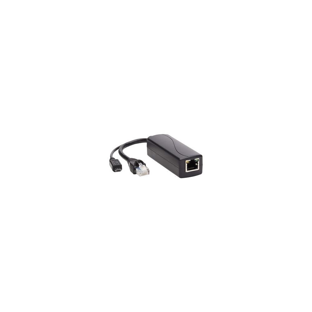 Interex By Tripp-Lite ISTR200306 Tripp Lite NPOE-SPL-G-5VMU PoE to USB Micro-B and RJ45 Active Splitter 48V to 5V 1A 100M- 328 ft. Maximum Operating Distance- Network- USB