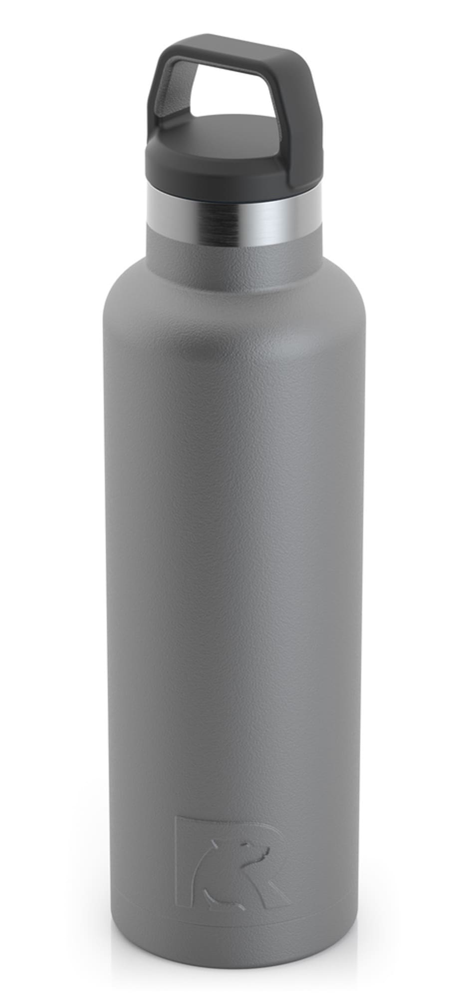 Pogo Insulated Stainless Steel Water Bottle 20 Oz Gray - Office Depot