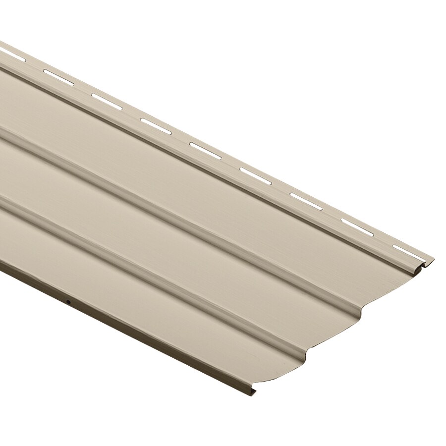 Durabuilt 3654084 410 Triple 3 Traditional Vinyl Siding Panel Tan 9-in x 145-in