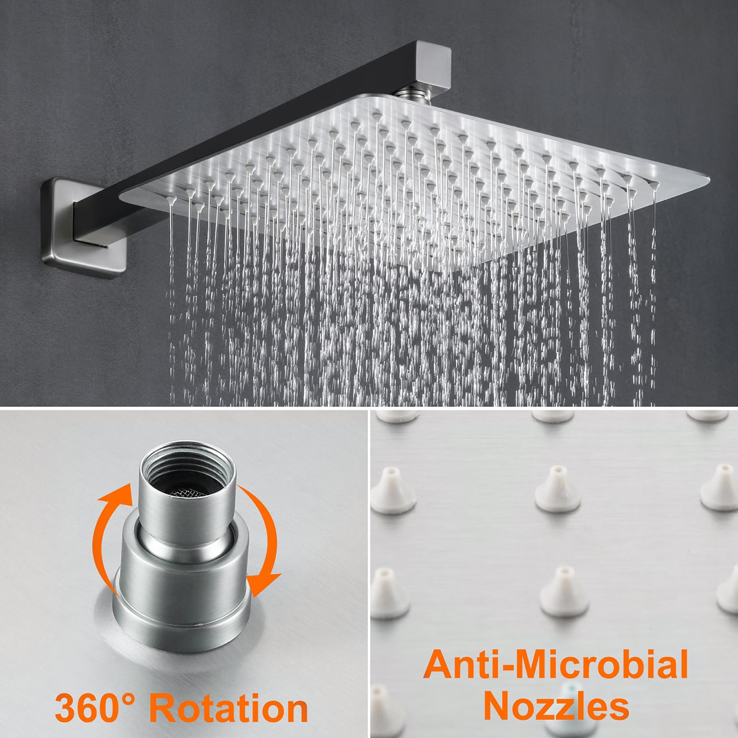 Cobbe LSSSSFF0212N Showerhead-Bar-Panels - View #6